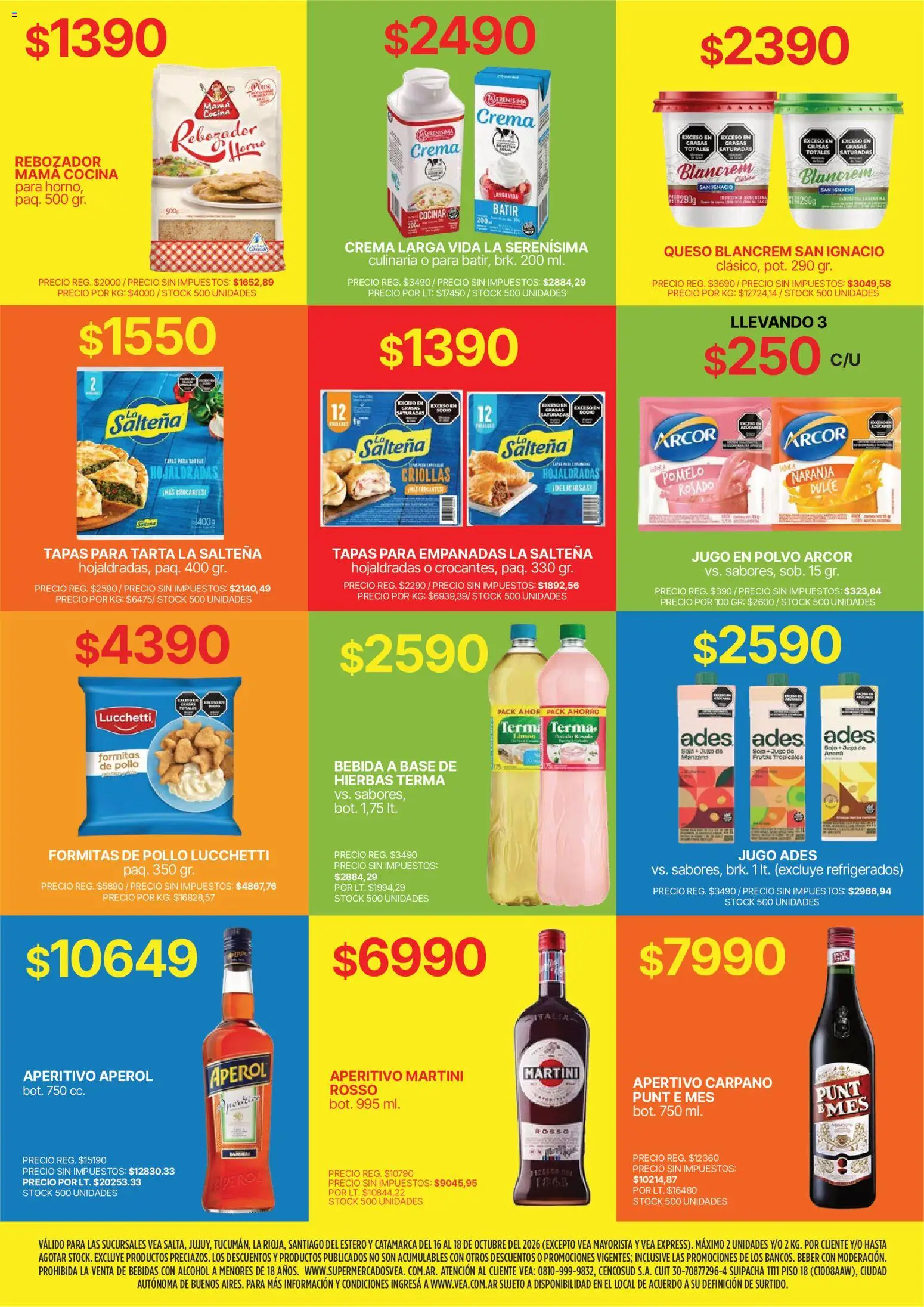 Vista previa del folleto de la tienda Vea válido desde el 16/10/2026 