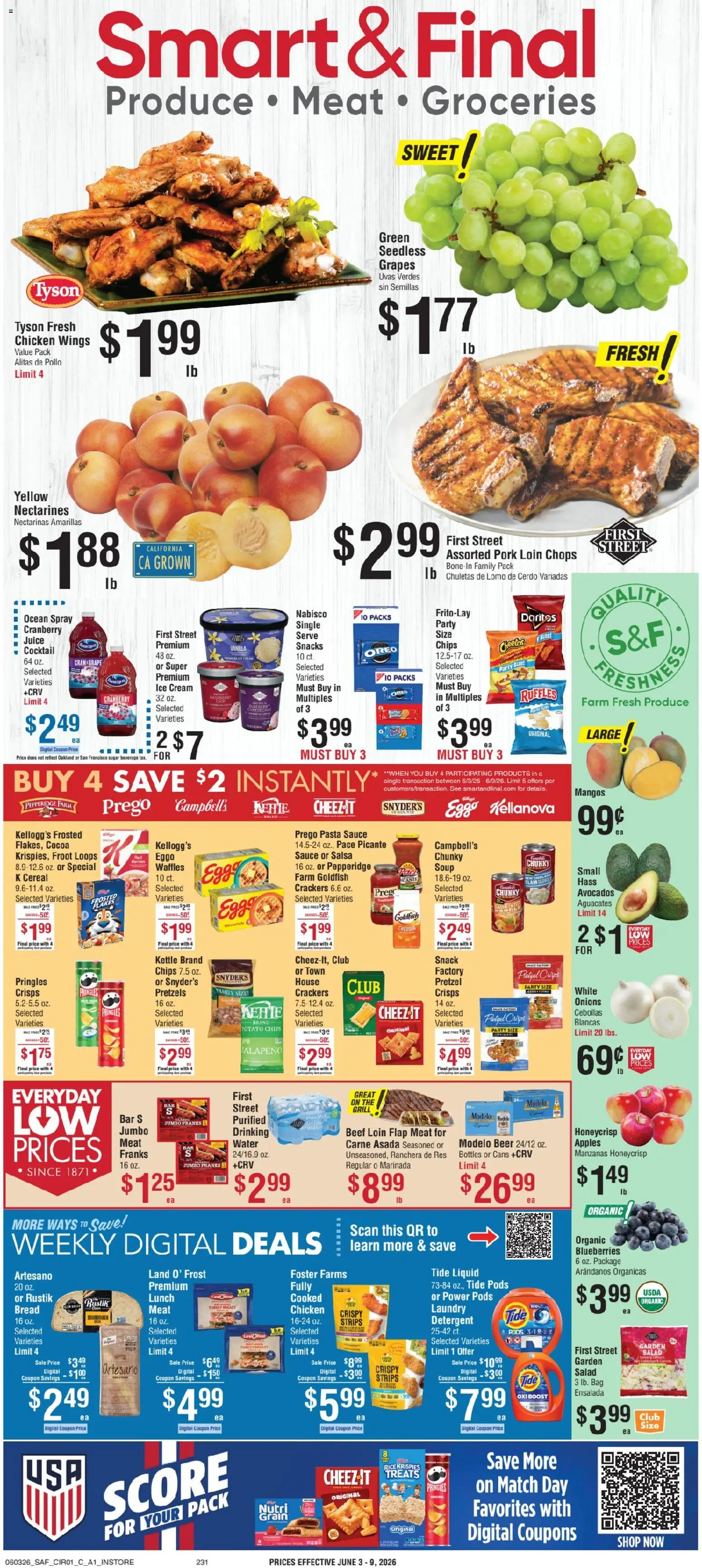Ad Preview of Smart & Final Smart & Final Weekly Ad from 06/03/2026
