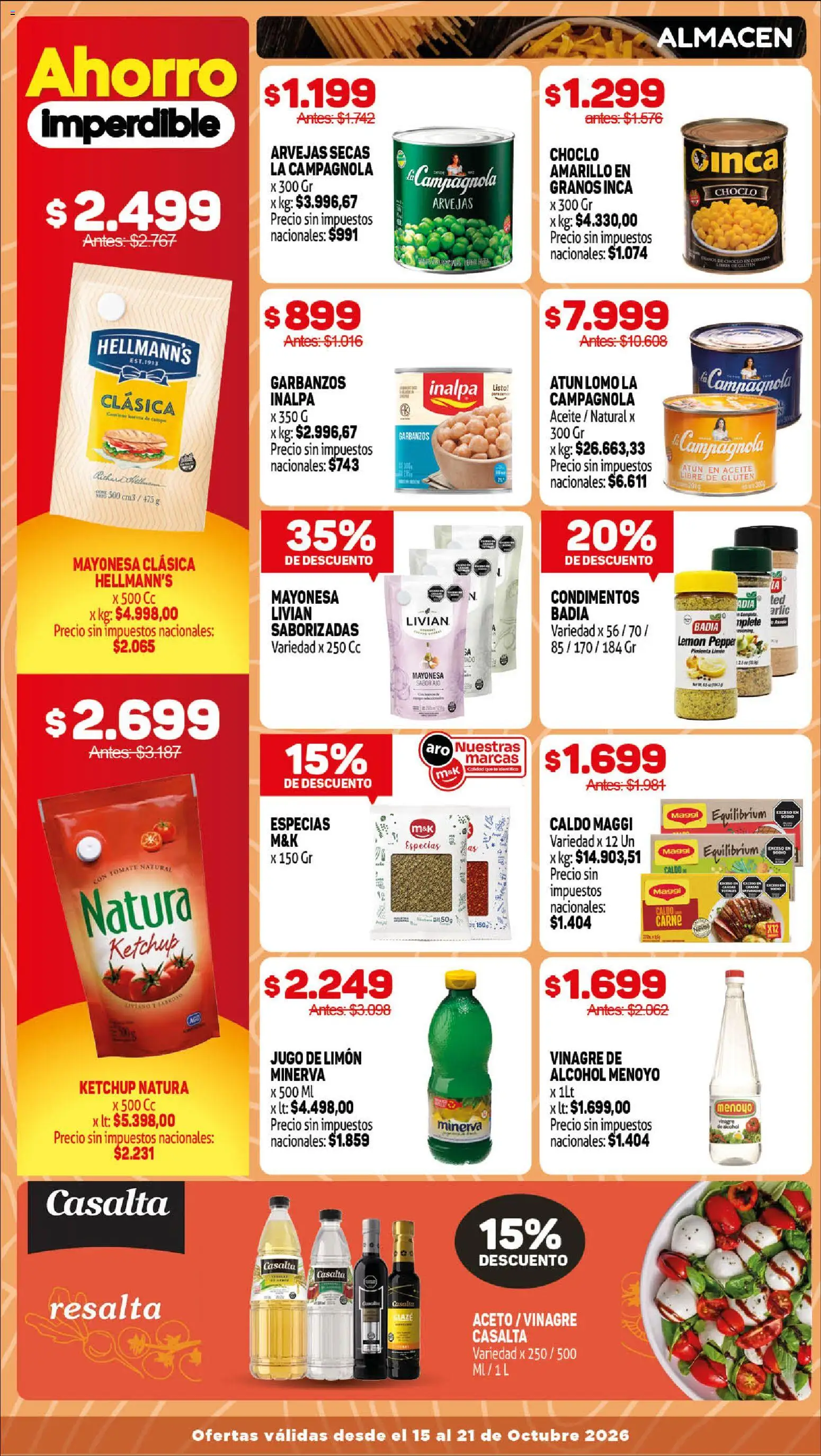 Vista previa del folleto de la tienda Makro válido desde el 15/10/2026 