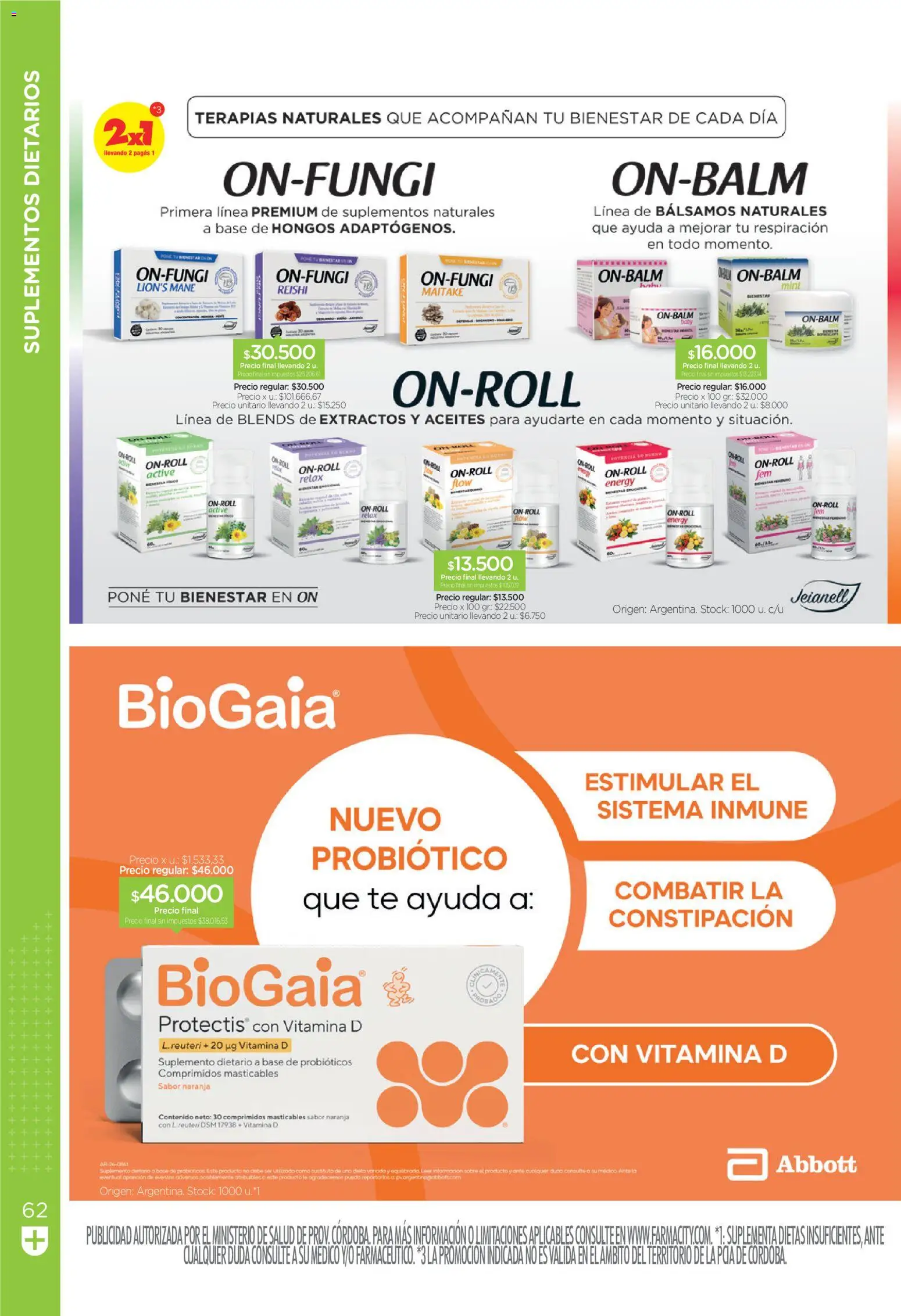 Vista previa del folleto de la tienda Farmacity válido desde el 01/10/2026 