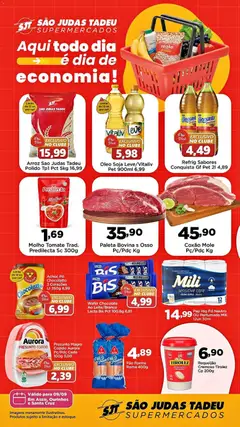 Pré-Visualização do folheto "São Judas Tadeu - Ofertas da semana" da loja São Judas Tadeu válido a partir de 09/09/2026