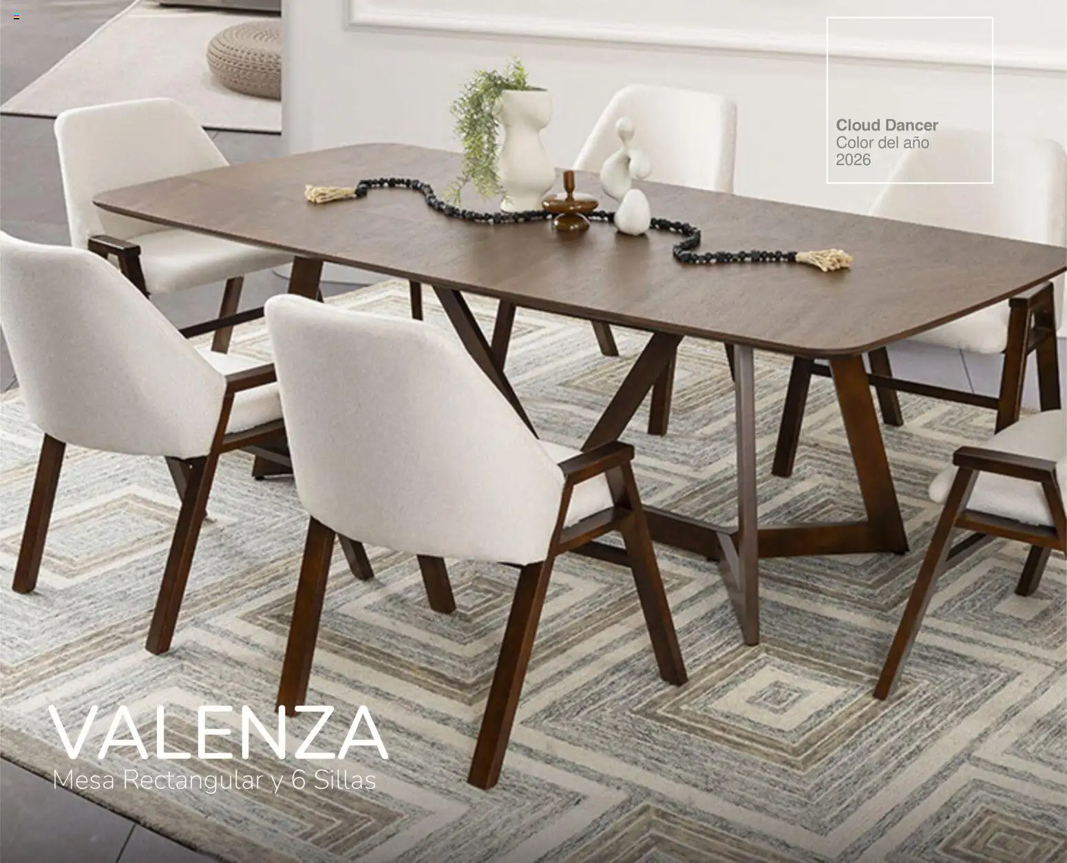 Vista previa las ofertas de la tienda Muebles Dico - Catálogo Cloud Dancer Color del año 2026 desde el 30/01/2026 