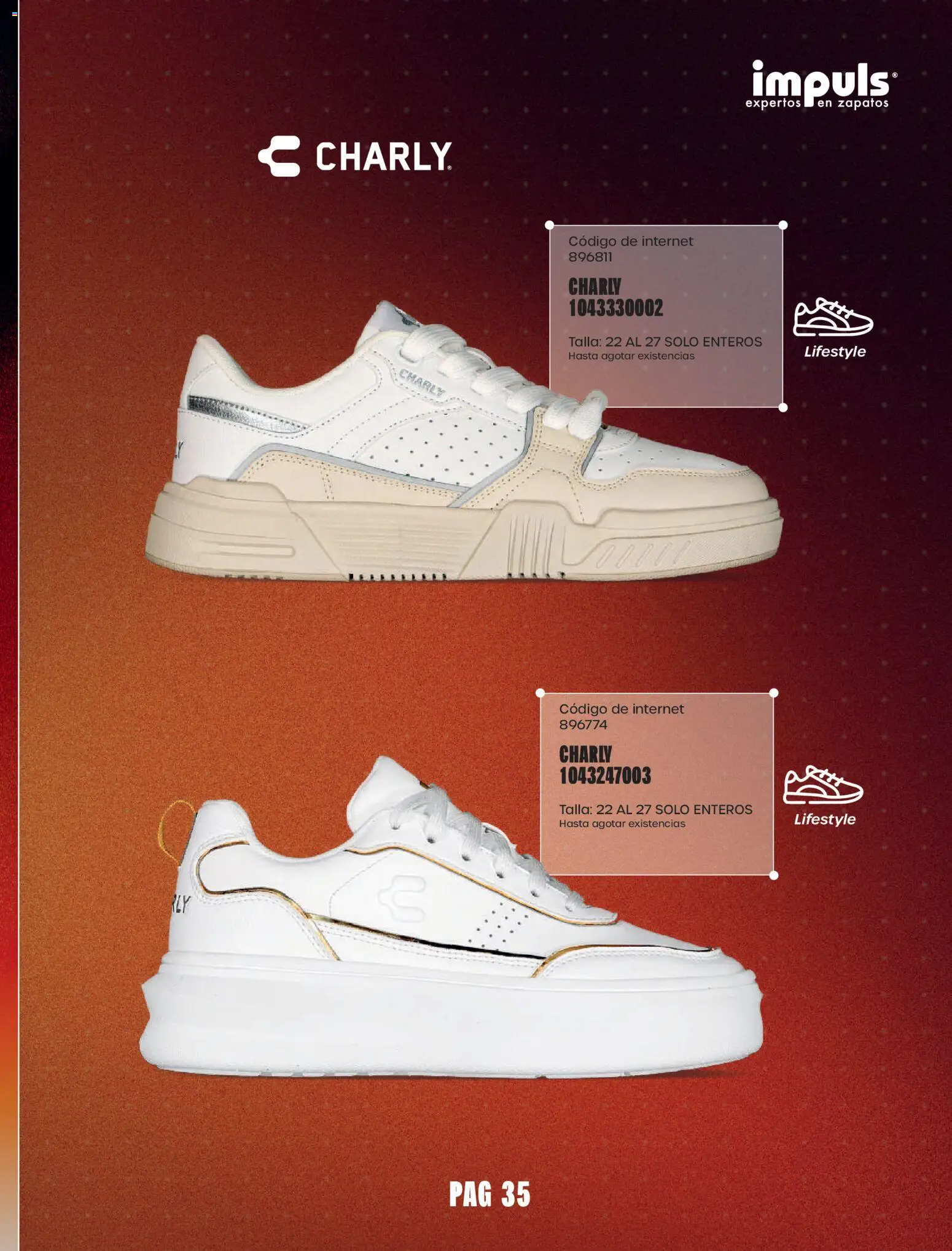 Vista previa las ofertas de la tienda Impuls - Impuls catálogo Urban Sport desde el 01/09/2026 - Zapatos