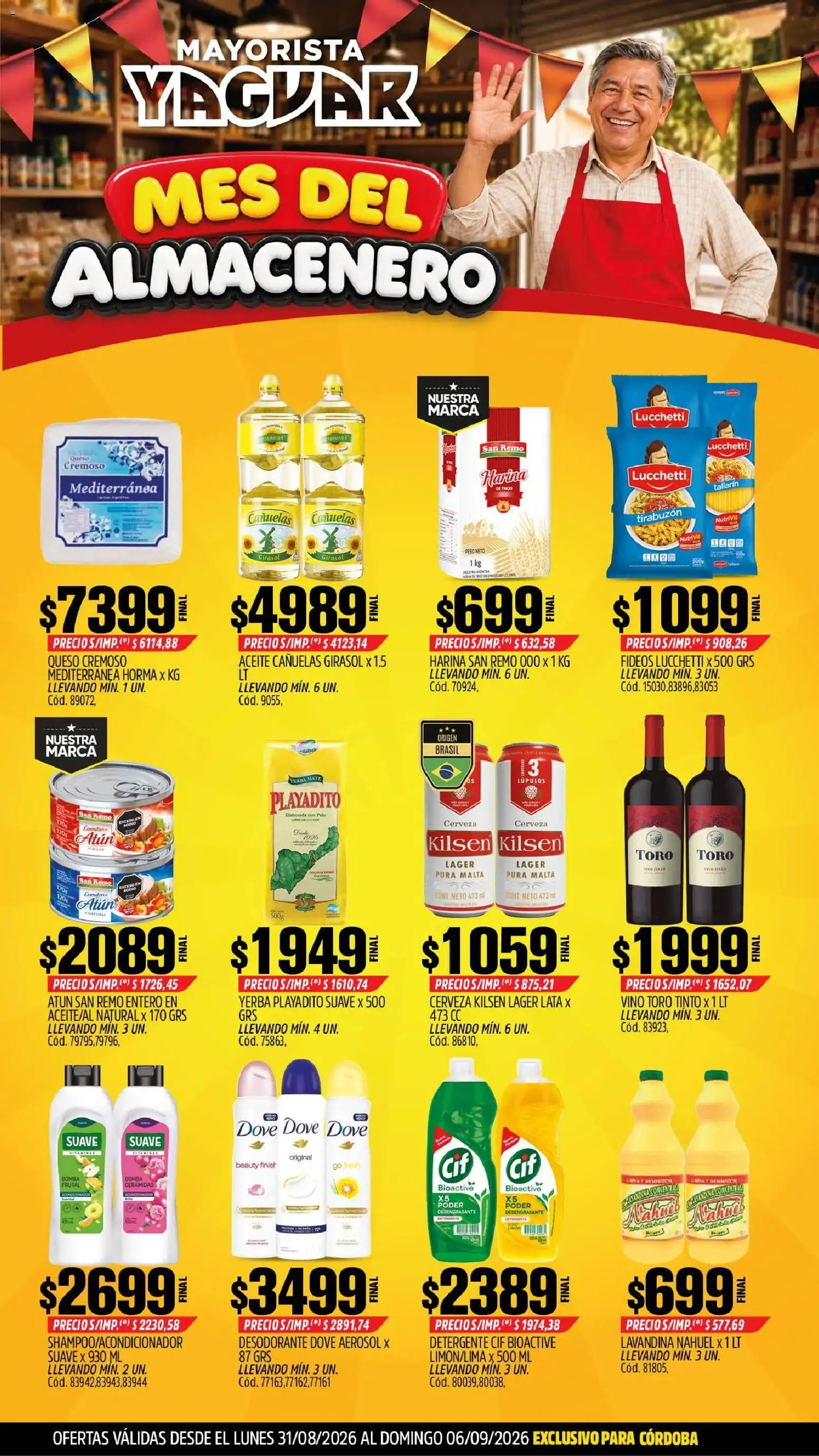 Vista previa del folleto de la tienda Yaguar válido desde el 31/08/2026 