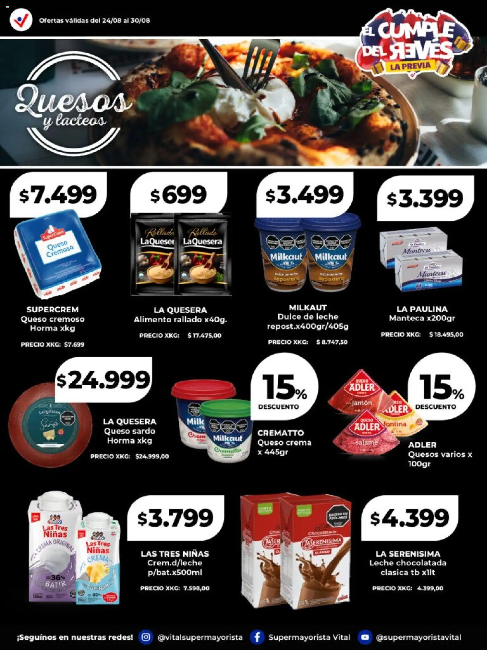 Vista previa del folleto de la tienda Vital válido desde el 24/08/2026 