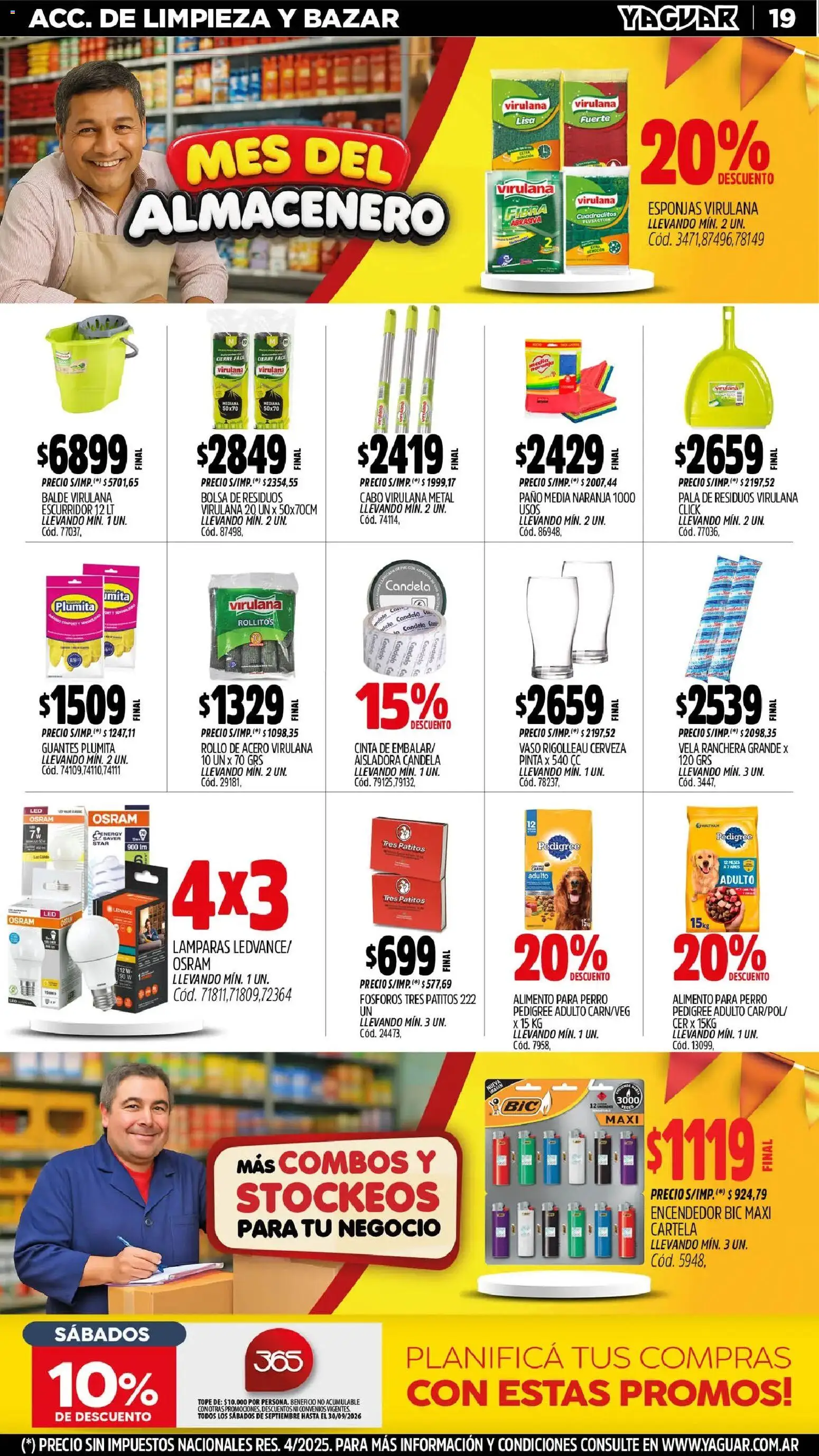 Vista previa del folleto de la tienda Yaguar válido desde el 31/08/2026 