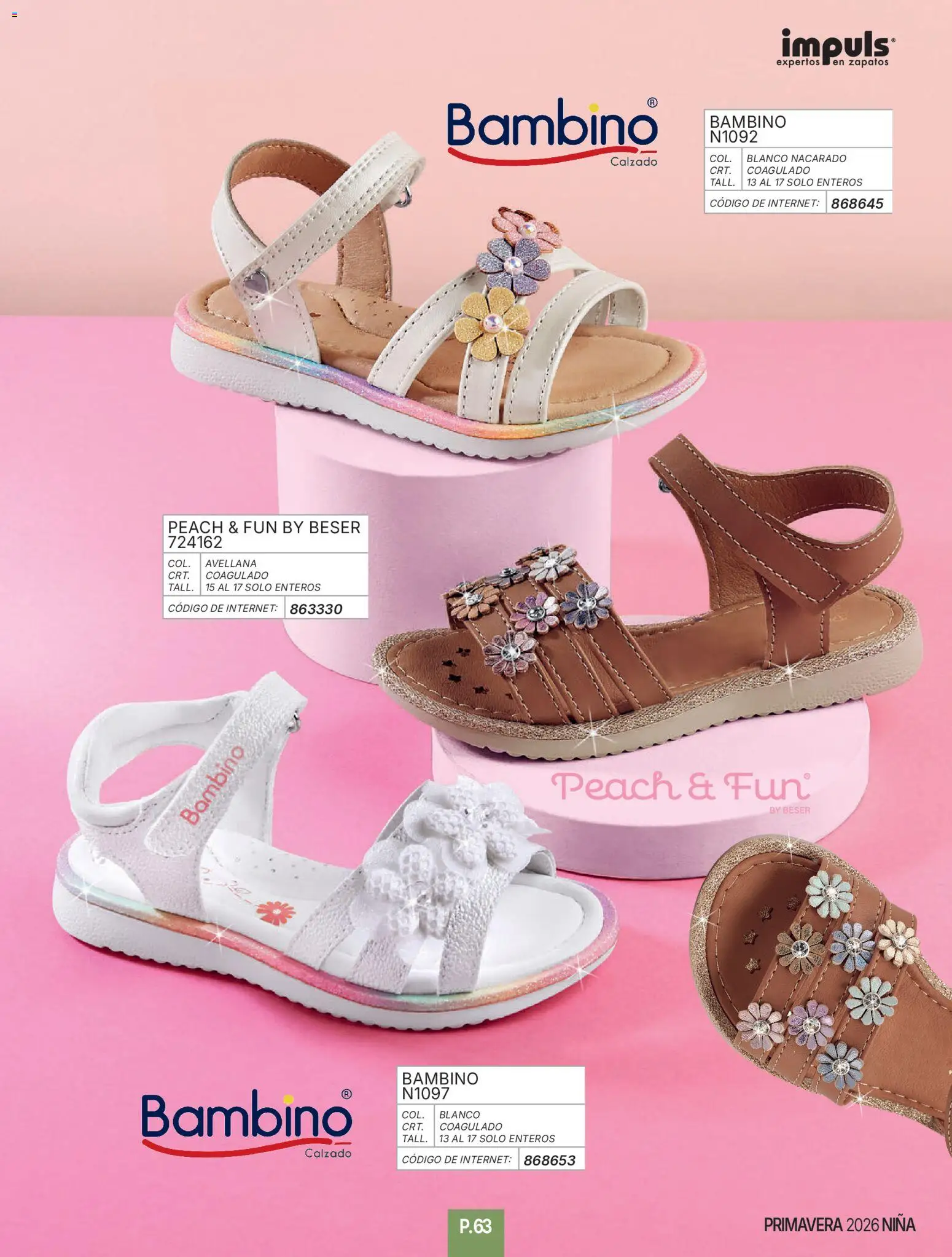 Vista previa las ofertas de la tienda Impuls - Catálogo Niña desde el 01/01/2026 - Zapatos