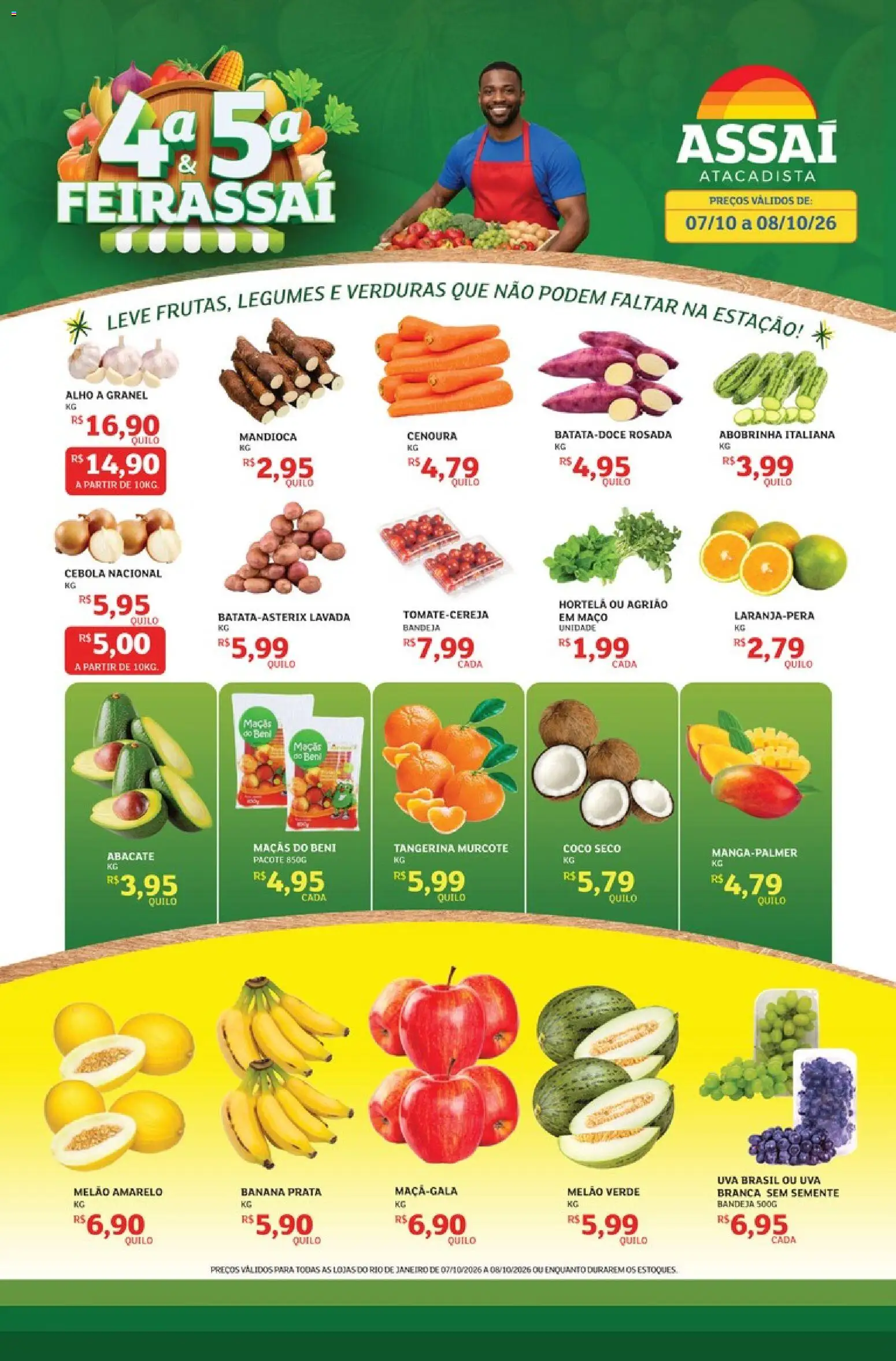 Pré-Visualização do folheto "Assaí Atacadista ofertas - RJ" da loja Assaí Atacadista válido a partir de 07/10/2026