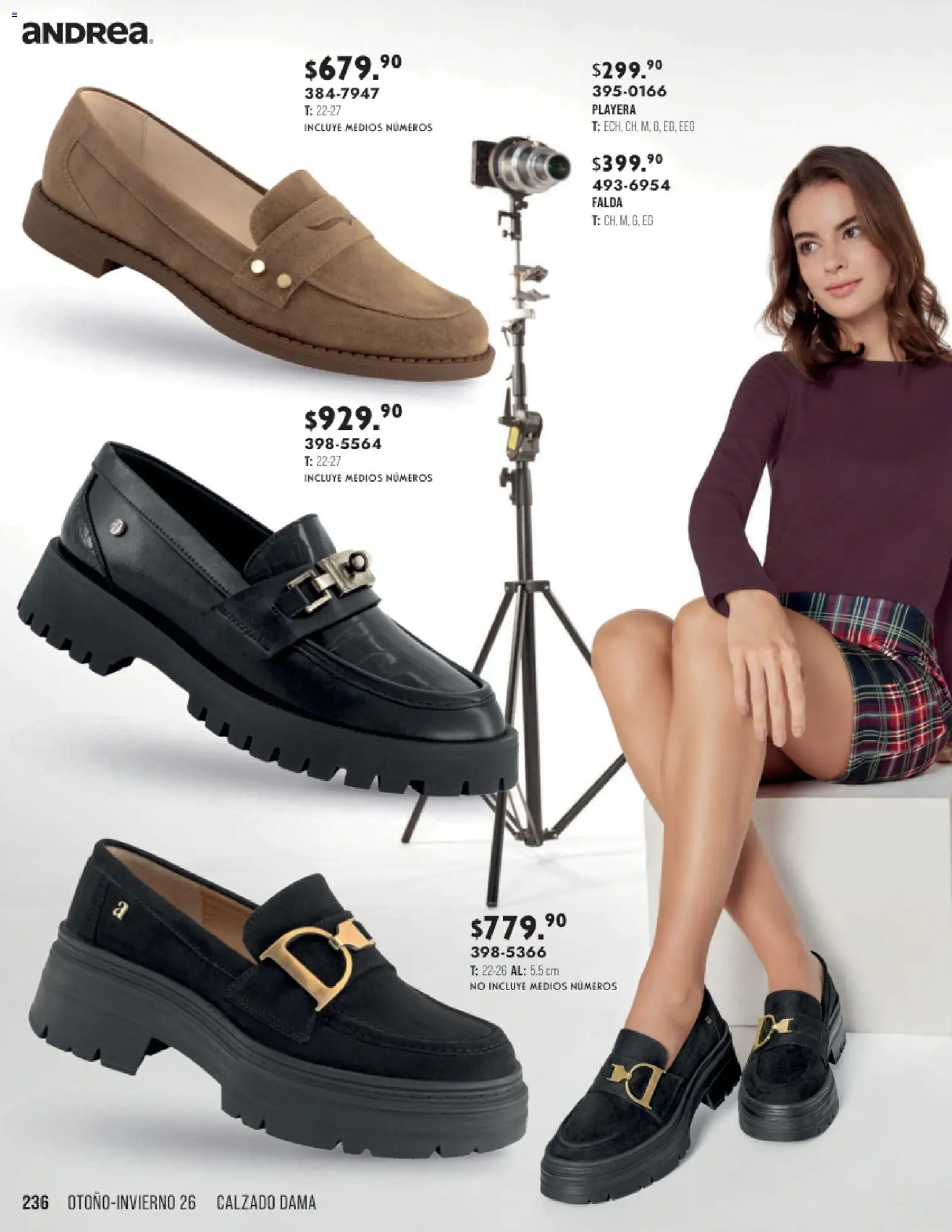 Vista previa las ofertas de la tienda Andrea - Andrea catálogo Otoño Invierno desde el 23/08/2026 