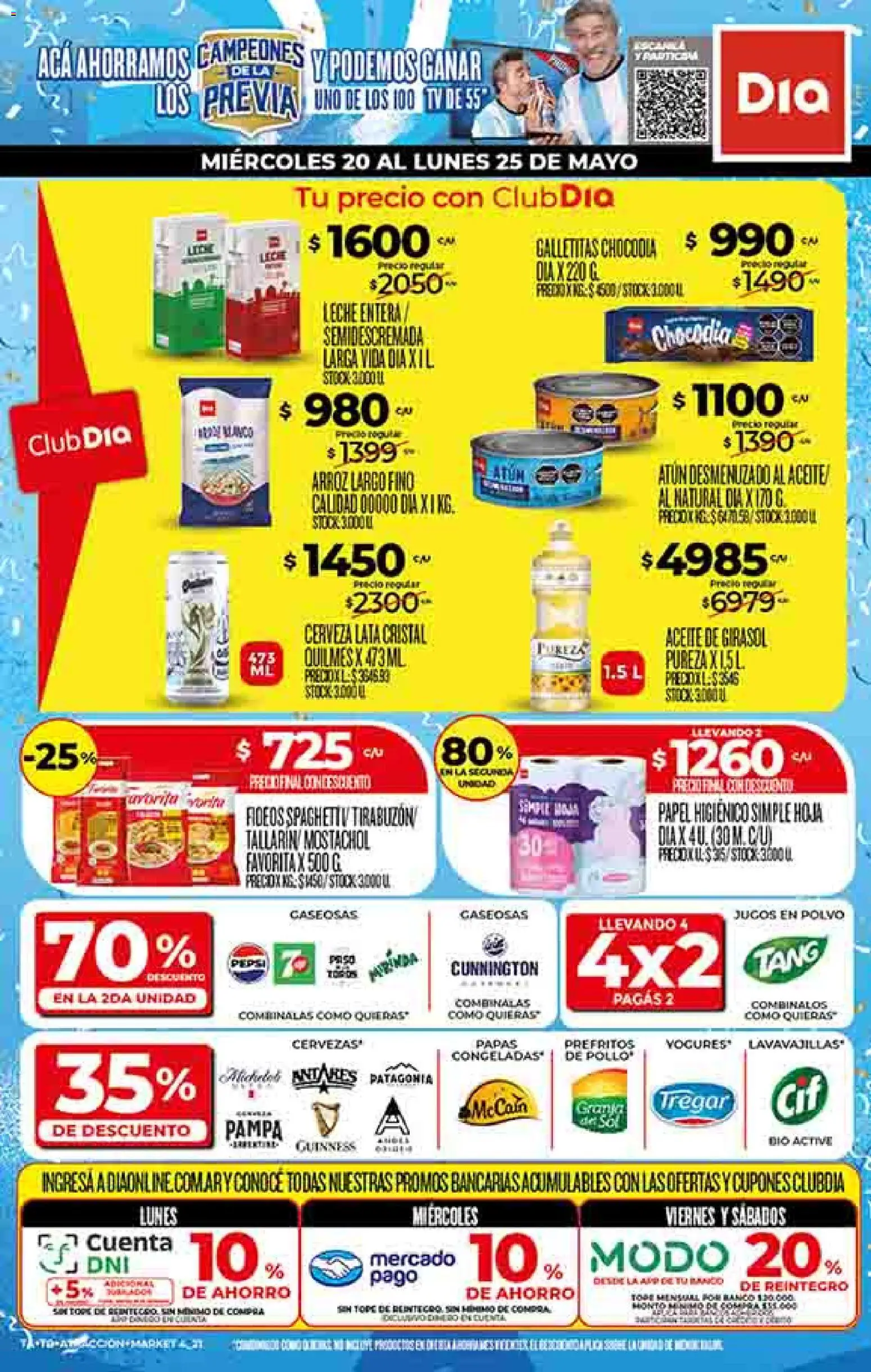 Vista previa del folleto de la tienda Dia válido desde el 20/05/2026 
