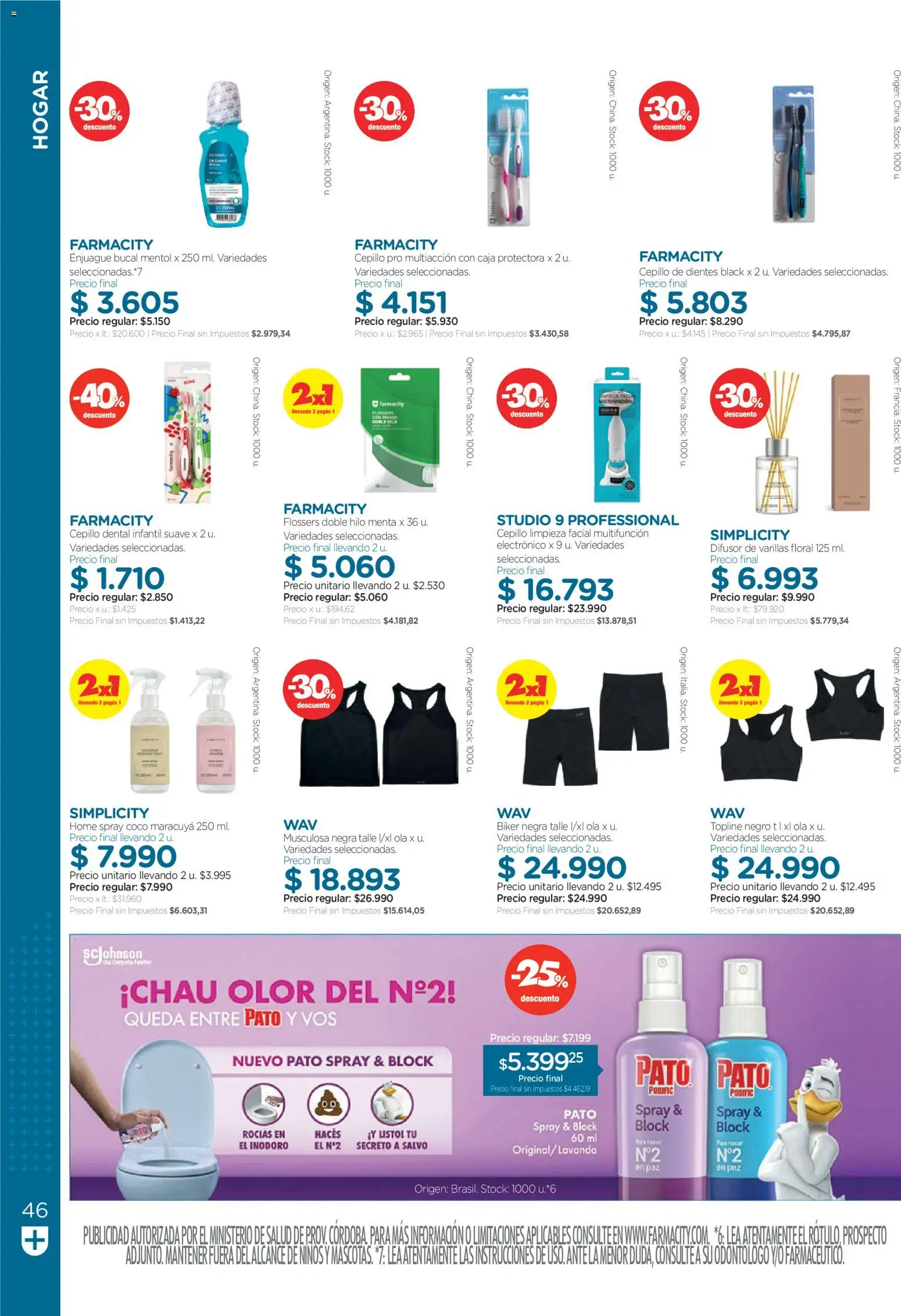 Vista previa del folleto de la tienda Farmacity válido desde el 01/10/2026 