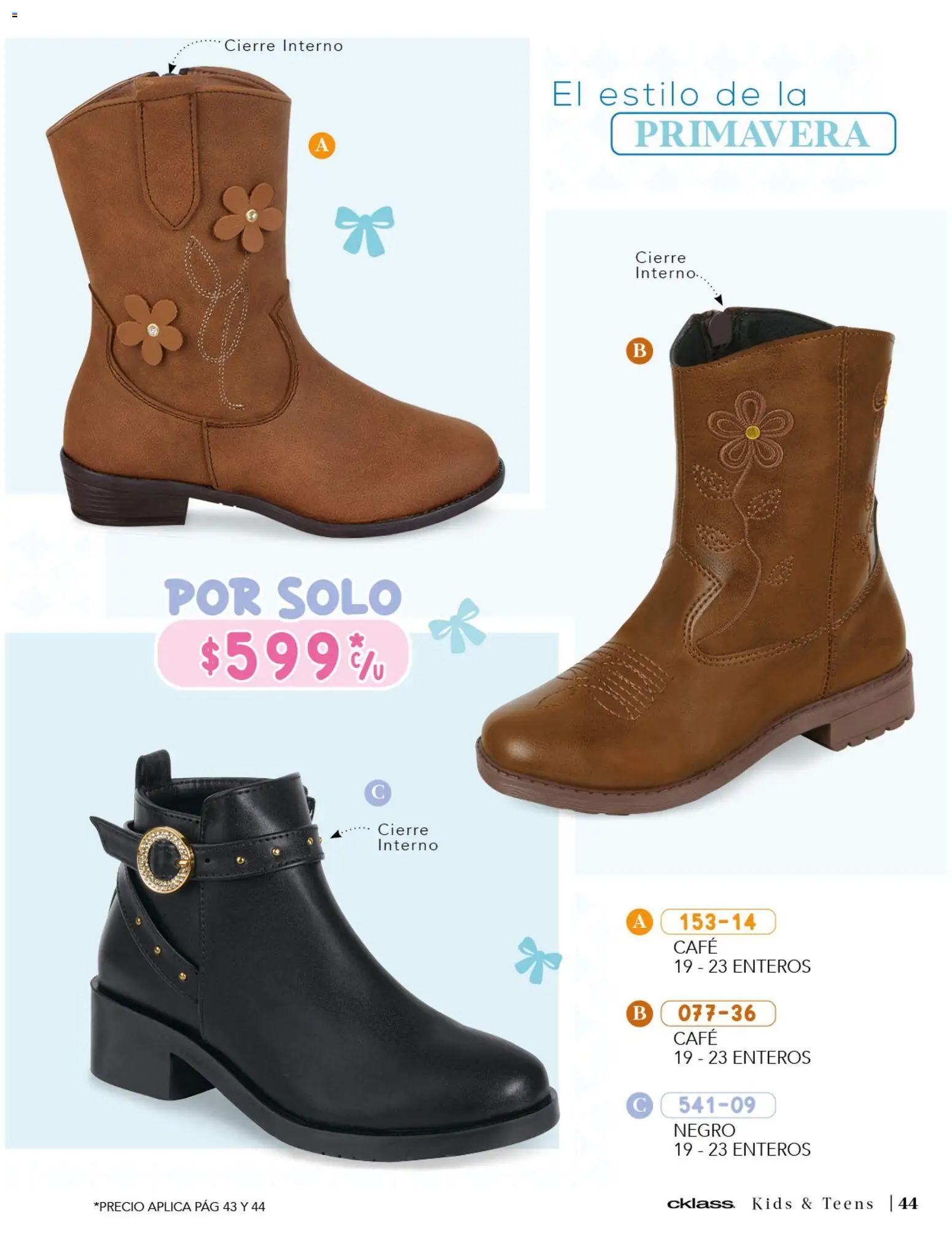 Vista previa las ofertas de la tienda Cklass - Catálogo Kids Niña desde el 02/01/2026 - Café