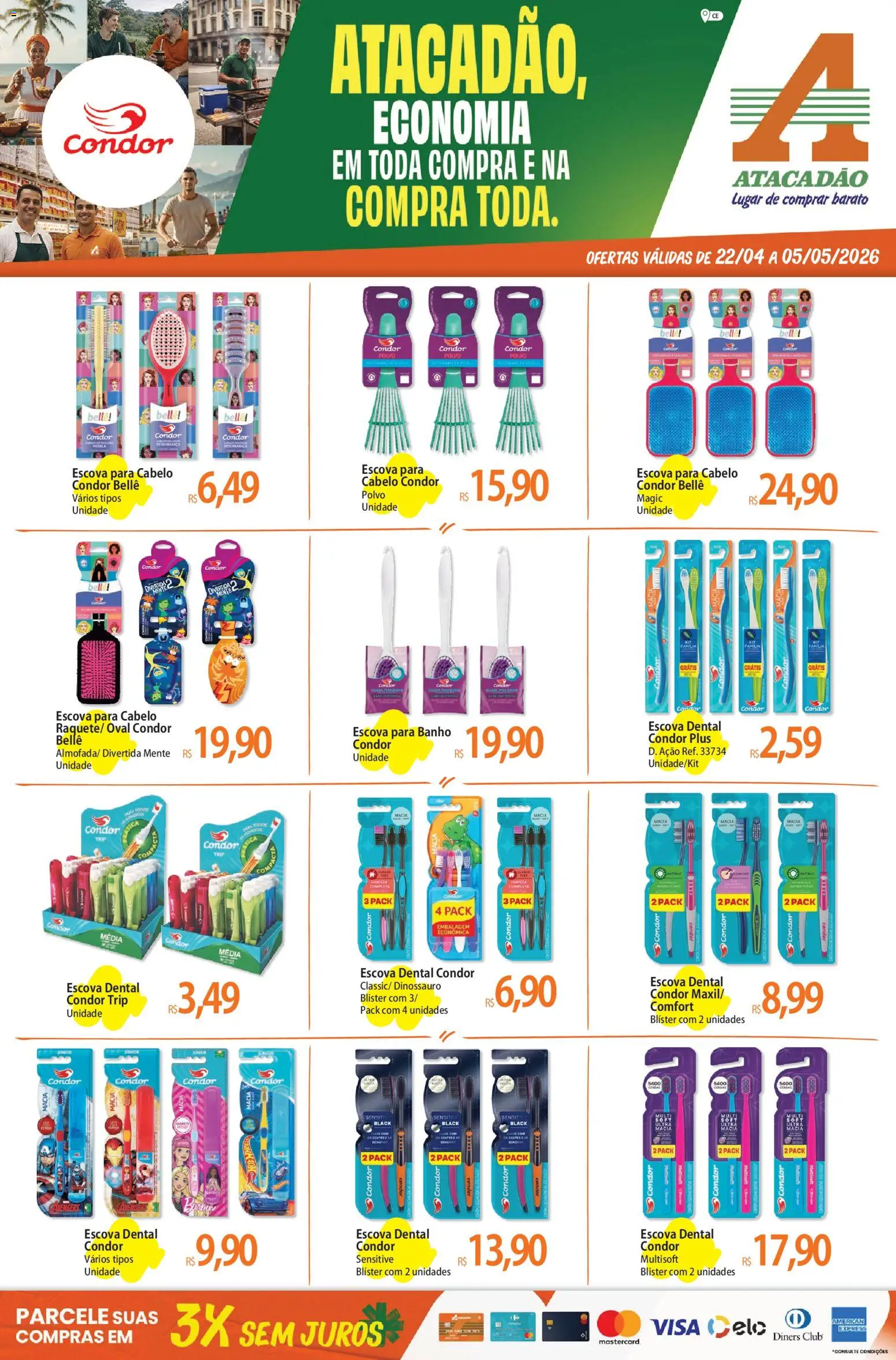 Pré-Visualização do folheto "Atacadão ofertas - CE" da loja Atacadão válido a partir de 22/04/2026