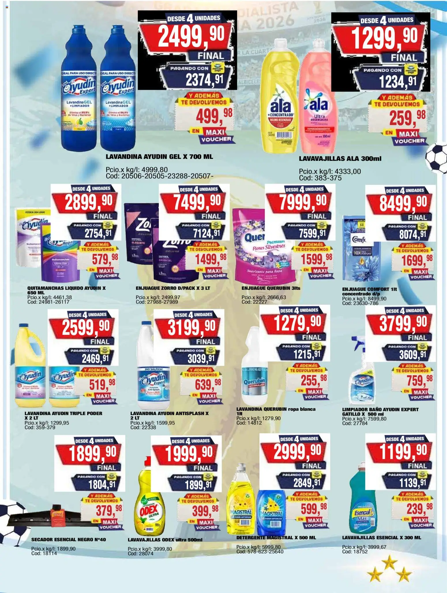 Vista previa del folleto de la tienda Maxiconsumo válido desde el 20/07/2026 