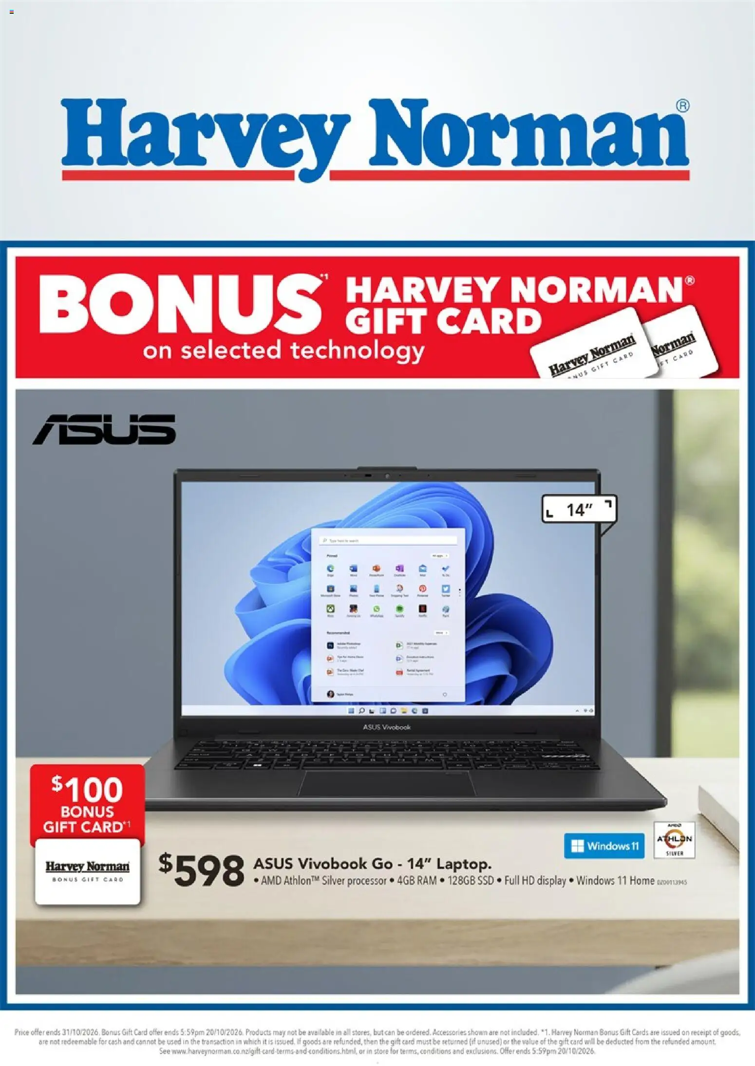 Preview of catalogue Harvey Norman catalogue from shop Harvey Norman valid 8 Oct 2026