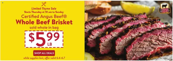 Ad Preview of Fresh Thyme Fresh Thyme Weekly Ad - IN from 06/03/2026