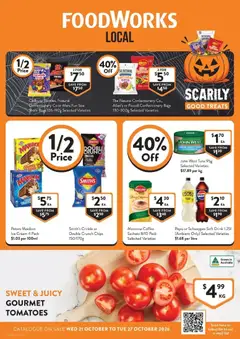 Preview of catalogue Foodworks Local catalogue VIC from shop Foodworks valid 21/10/2026