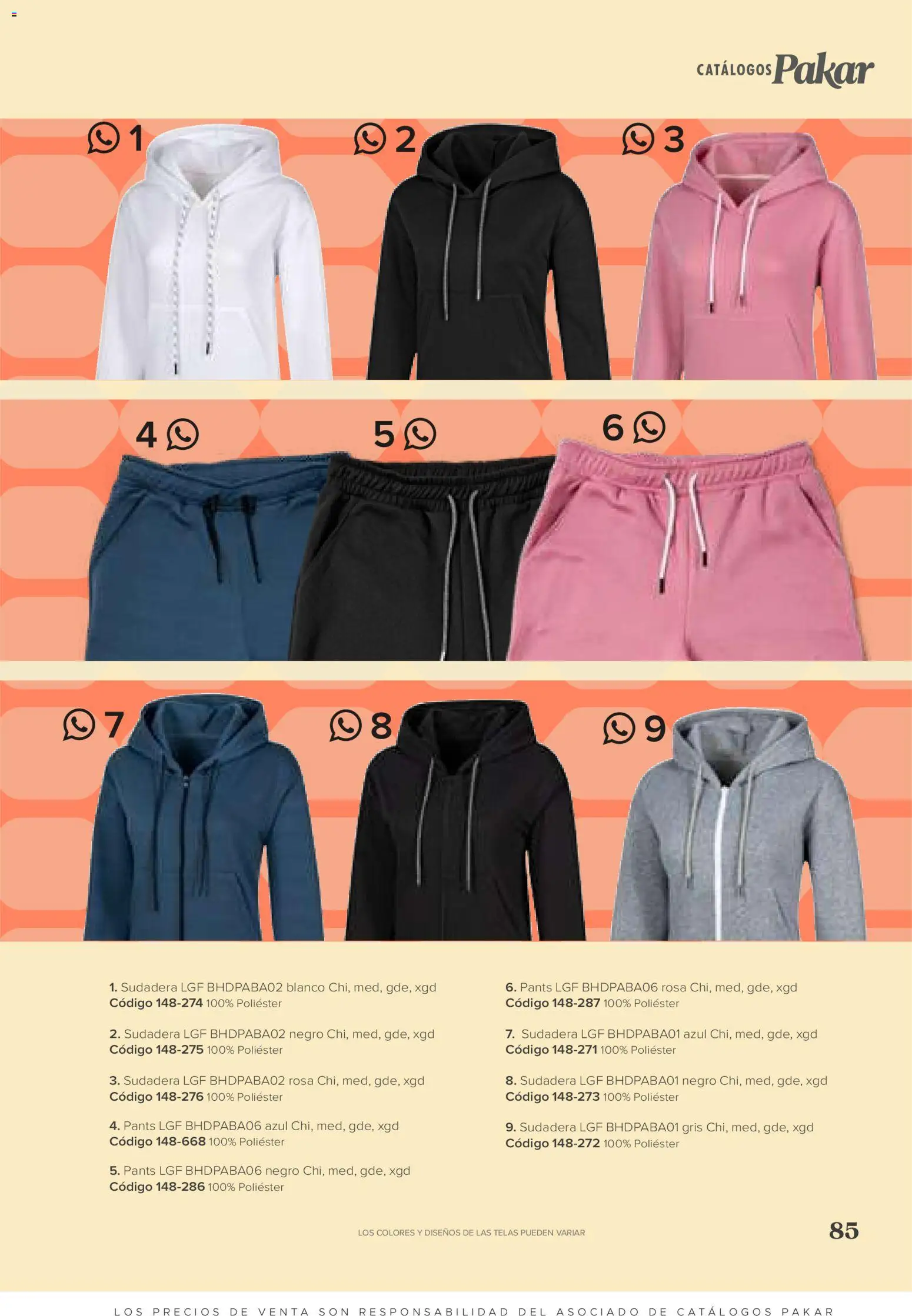 Vista previa las ofertas de la tienda SC Pakar - SC Pakar catálogo Ropa desde el 31/07/2026 