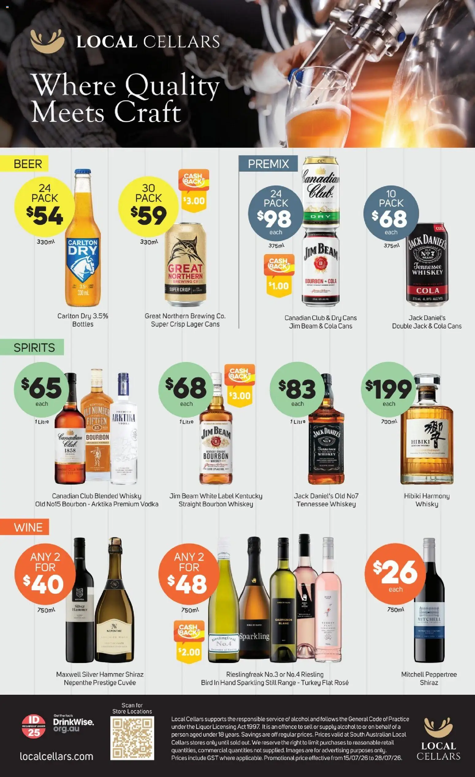 Preview of catalogue Foodland catalogue from shop Foodland valid 15/07/2026