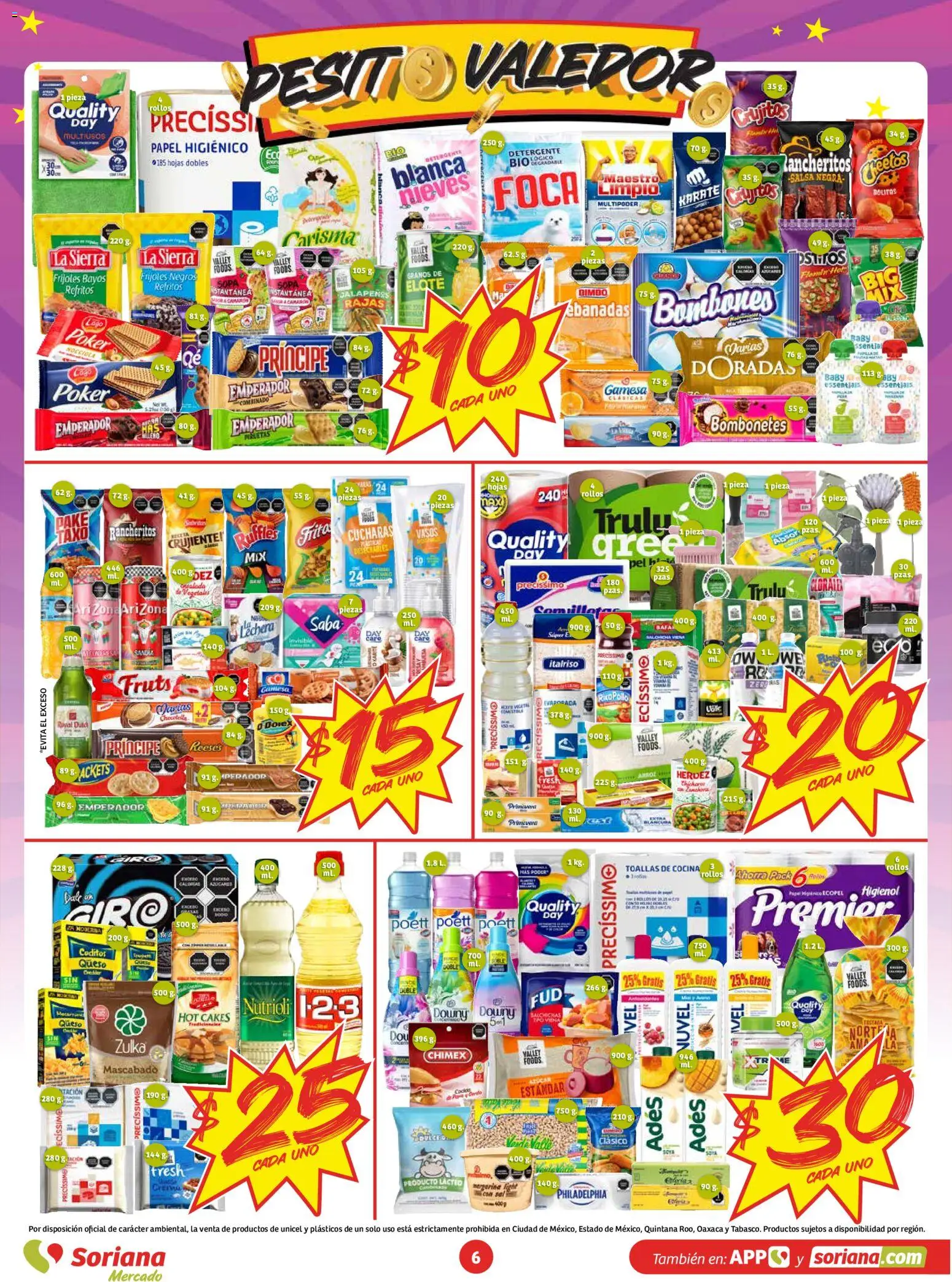 Vista previa las ofertas de la tienda Soriana - Soriana folleto Ahorro constante y sonante Mercado desde el 16/10/2026 