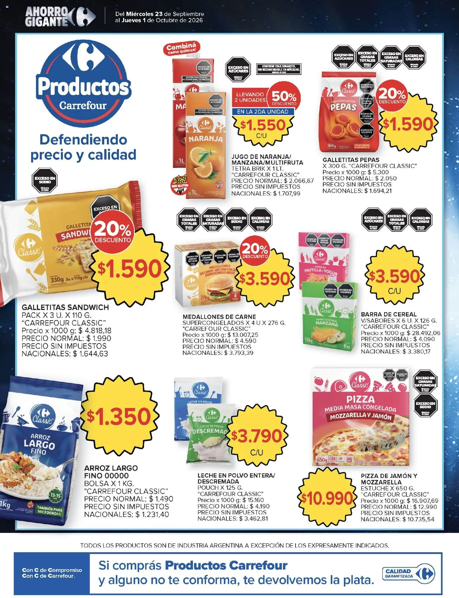 Vista previa del folleto de la tienda Carrefour válido desde el 23/09/2026 
