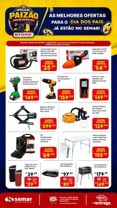 Pré-Visualização do folheto "Semar Supermercado ofertas Bazar" da loja Semar Supermercado válido a partir de 04/08/2026