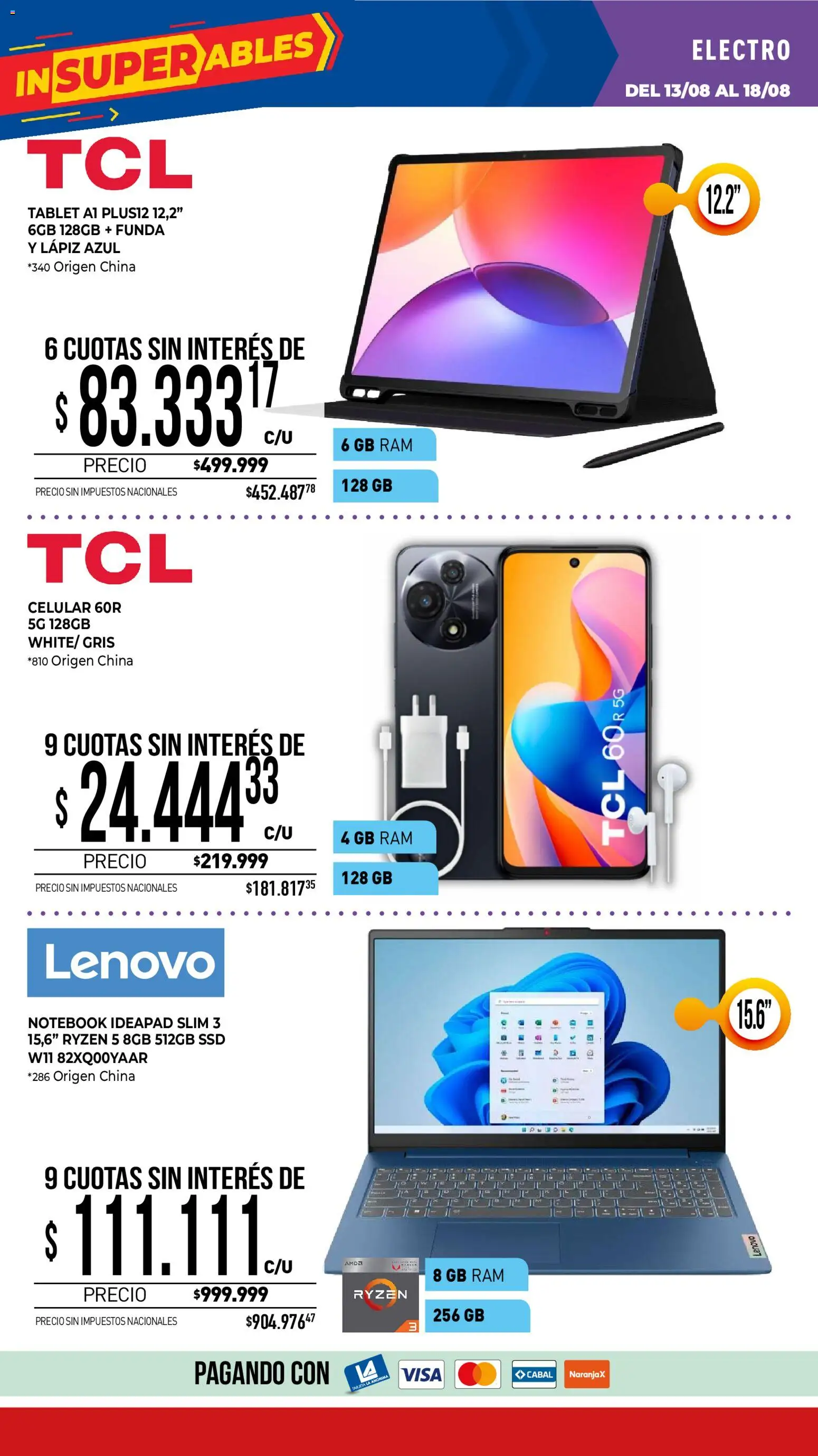 Vista previa del folleto de la tienda La Anonima válido desde el 13/08/2026 