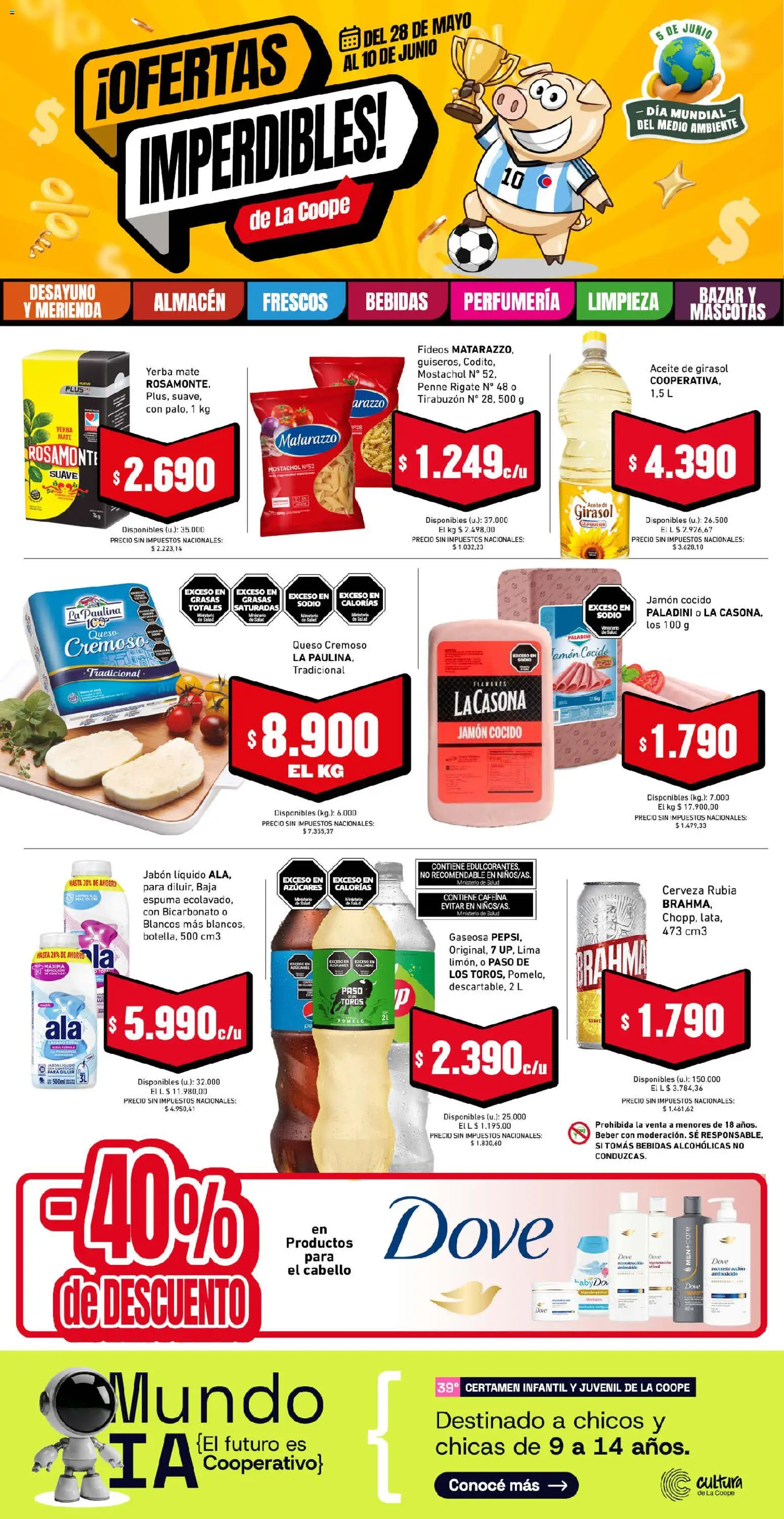 Vista previa del folleto de la tienda Cooperativa Obrera válido desde el 28/05/2026 