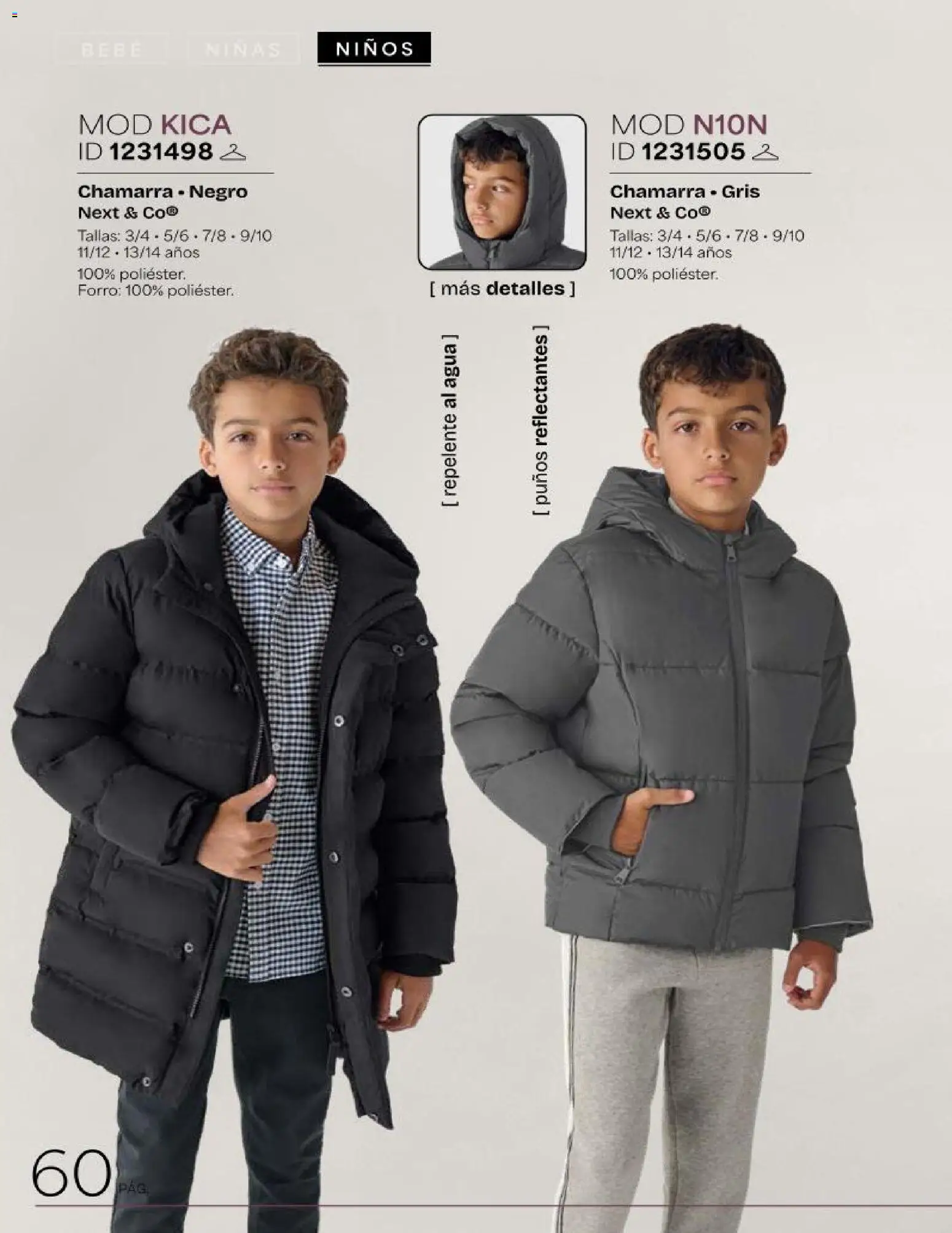 Vista previa las ofertas de la tienda Price Shoes - Price Shoes catálogo Kids desde el 01/10/2026 - Agua, Chamarra, Repelente