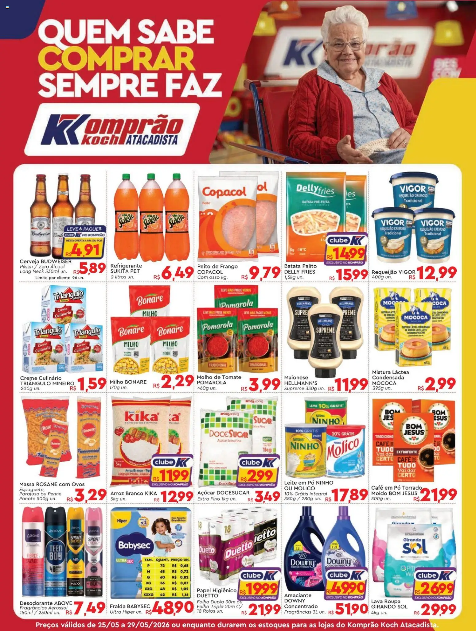 Pré-Visualização do folheto "Komprao Atacadista - Ofertas da semana" da loja Komprao Atacadista válido a partir de 25/05/2026