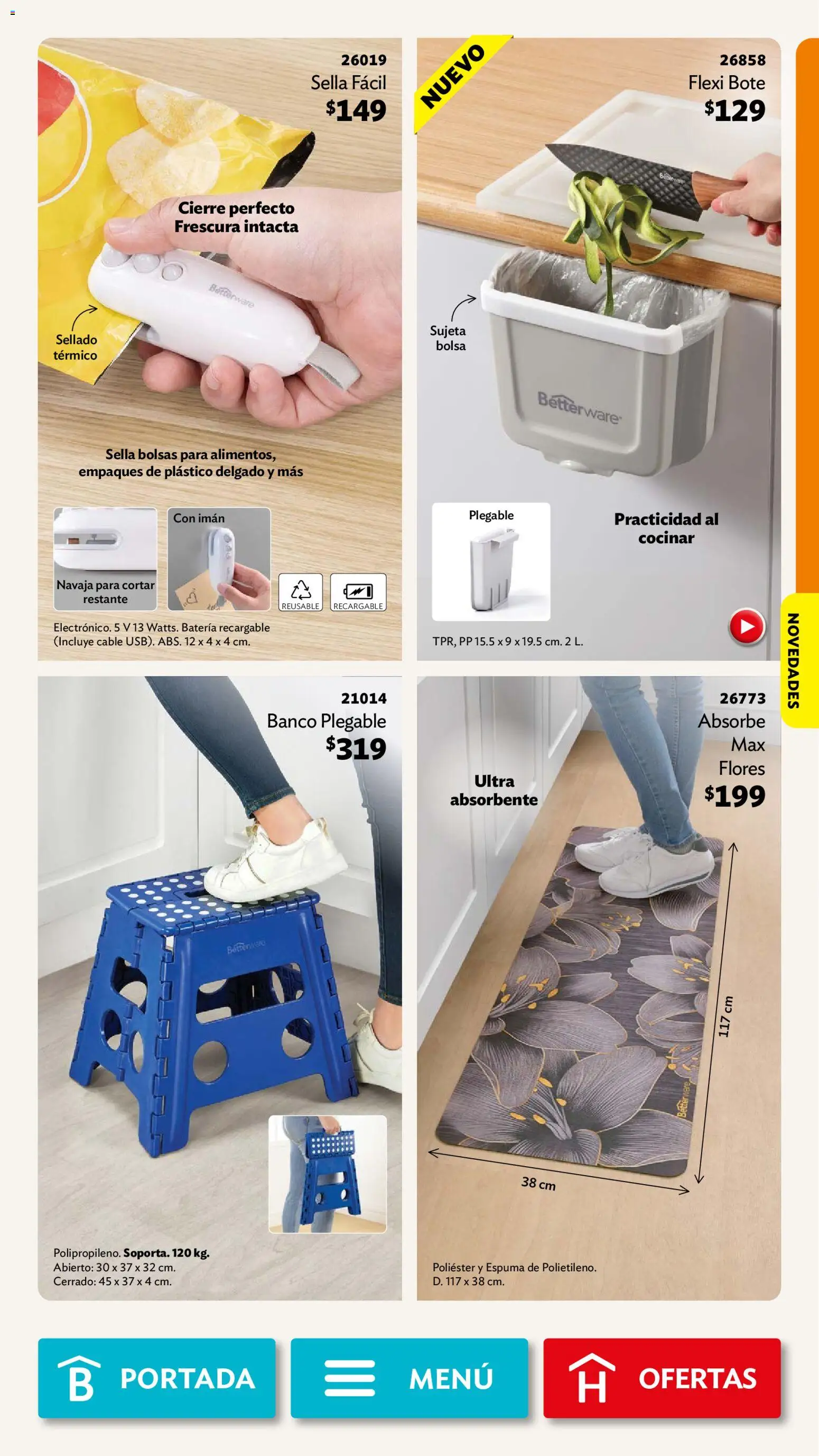 Vista previa las ofertas de la tienda Betterware - Betterware campaña 9 2026 desde el 31/08/2026 