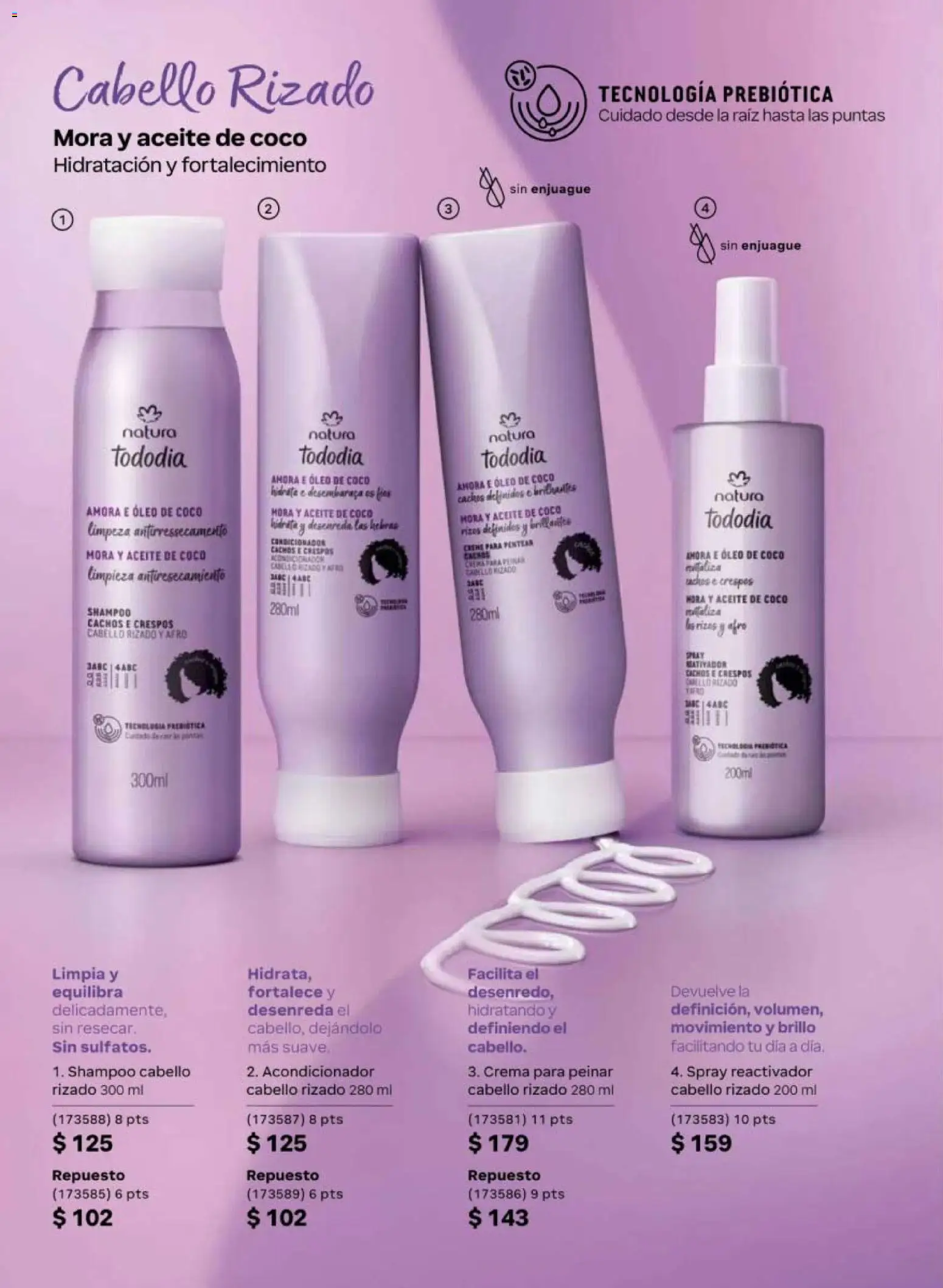 Vista previa las ofertas de la tienda Natura - Natura campaña 6 2026 desde el 02/04/2026 - Coco, Shampoo, Aceite de coco, Crema, Aceite, Acondicionador, Brillo