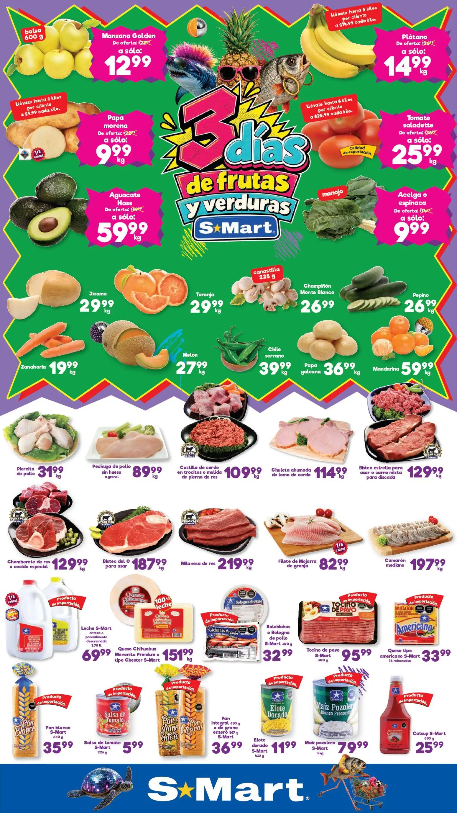 Vista previa las ofertas de la tienda S-Mart - S-Mart folleto Matamoros, Reynosa desde el 27/10/2026 