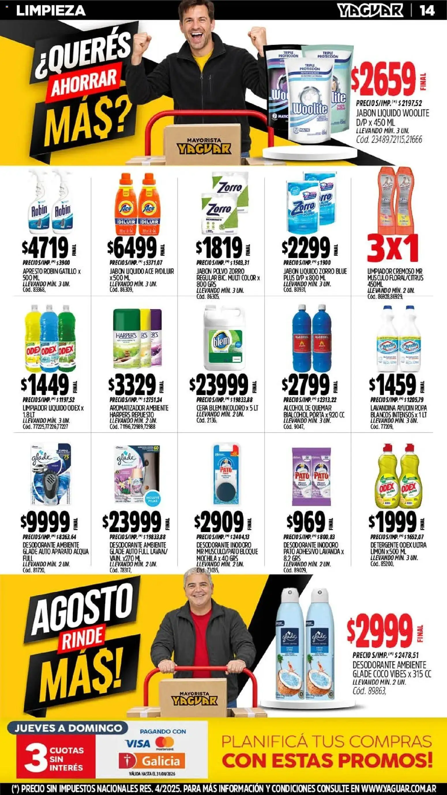 Vista previa del folleto de la tienda Yaguar válido desde el 17/07/2026 