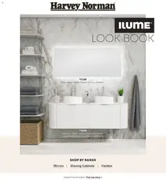 Preview of catalogue Harvey Norman Ilume Look Book Guide from shop Harvey Norman valid 05/02/2026