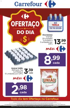 Pré-Visualização do folheto "Carrefour ofertas do Dia" da loja Carrefour válido a partir de 13/10/2026