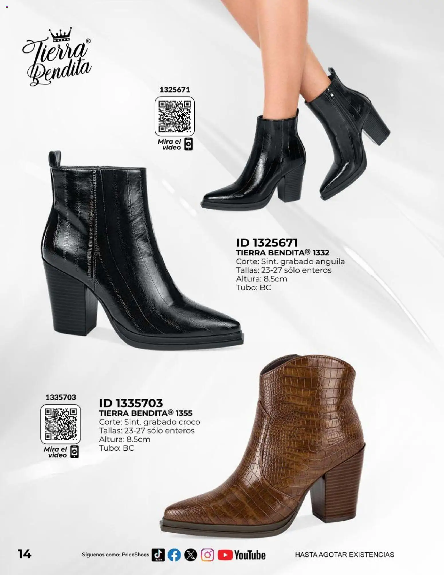 Vista previa las ofertas de la tienda Price Shoes - Price Shoes catálogo Exclusivos desde el 01/10/2026 