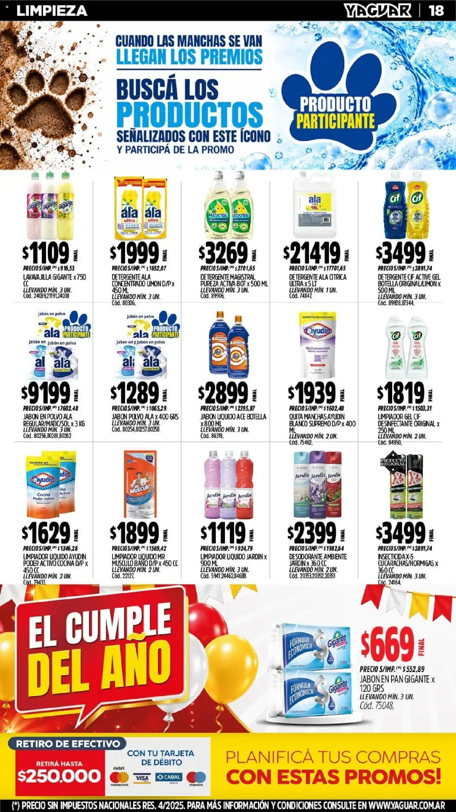 Vista previa del folleto de la tienda Yaguar válido desde el 12/10/2026 