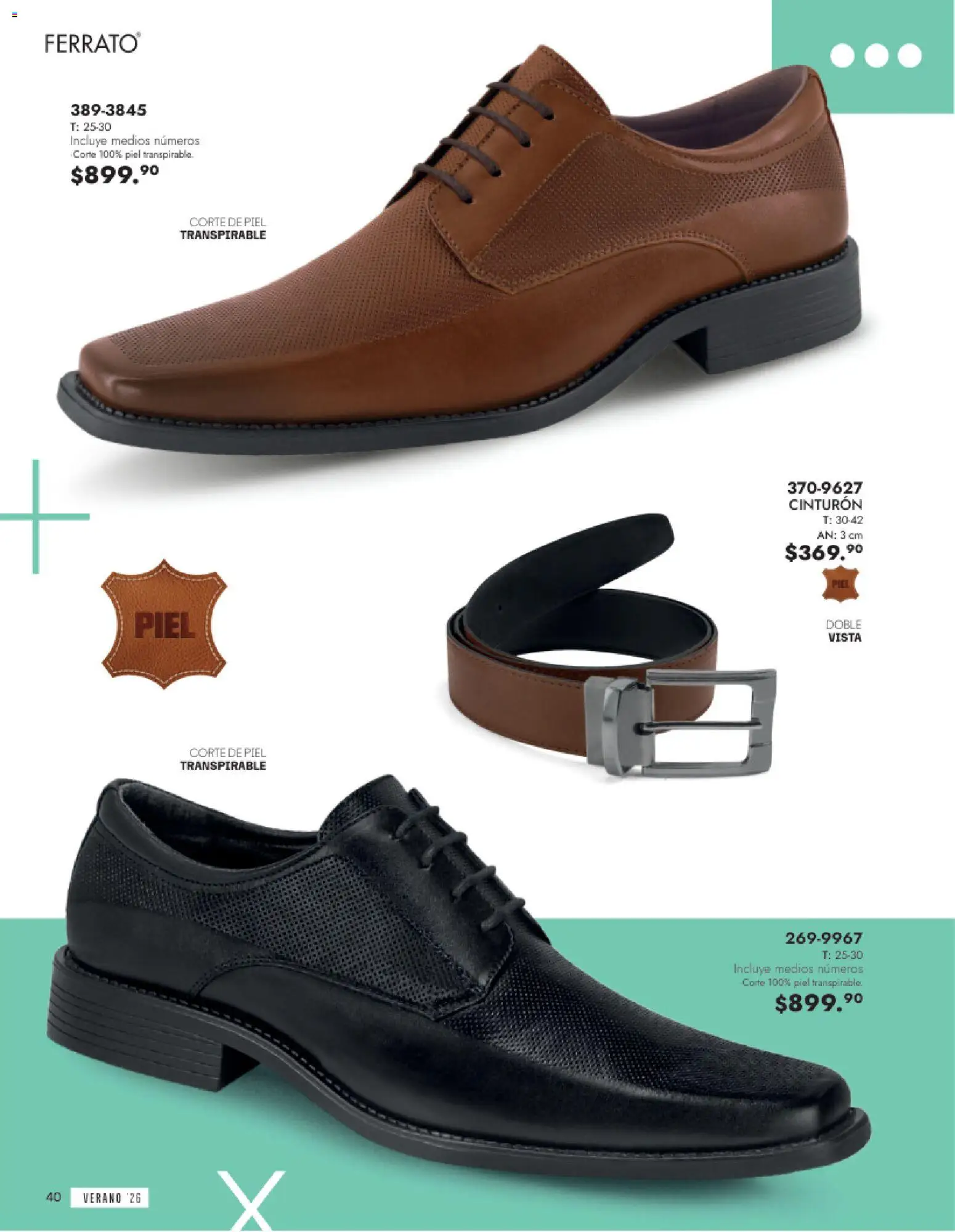 Vista previa las ofertas de la tienda Andrea - Andrea catálogo Calzado Caballero desde el 24/05/2026 - Cinturón