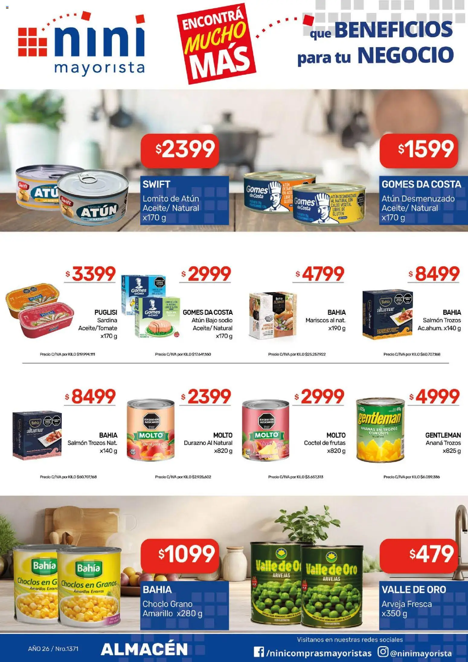 Vista previa del folleto de la tienda NINI Mayorista válido desde el 03/08/2026 