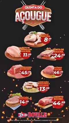 Pré-Visualização do folheto "Dovale ofertas do Açougue" da loja Dovale válido a partir de 18/06/2026