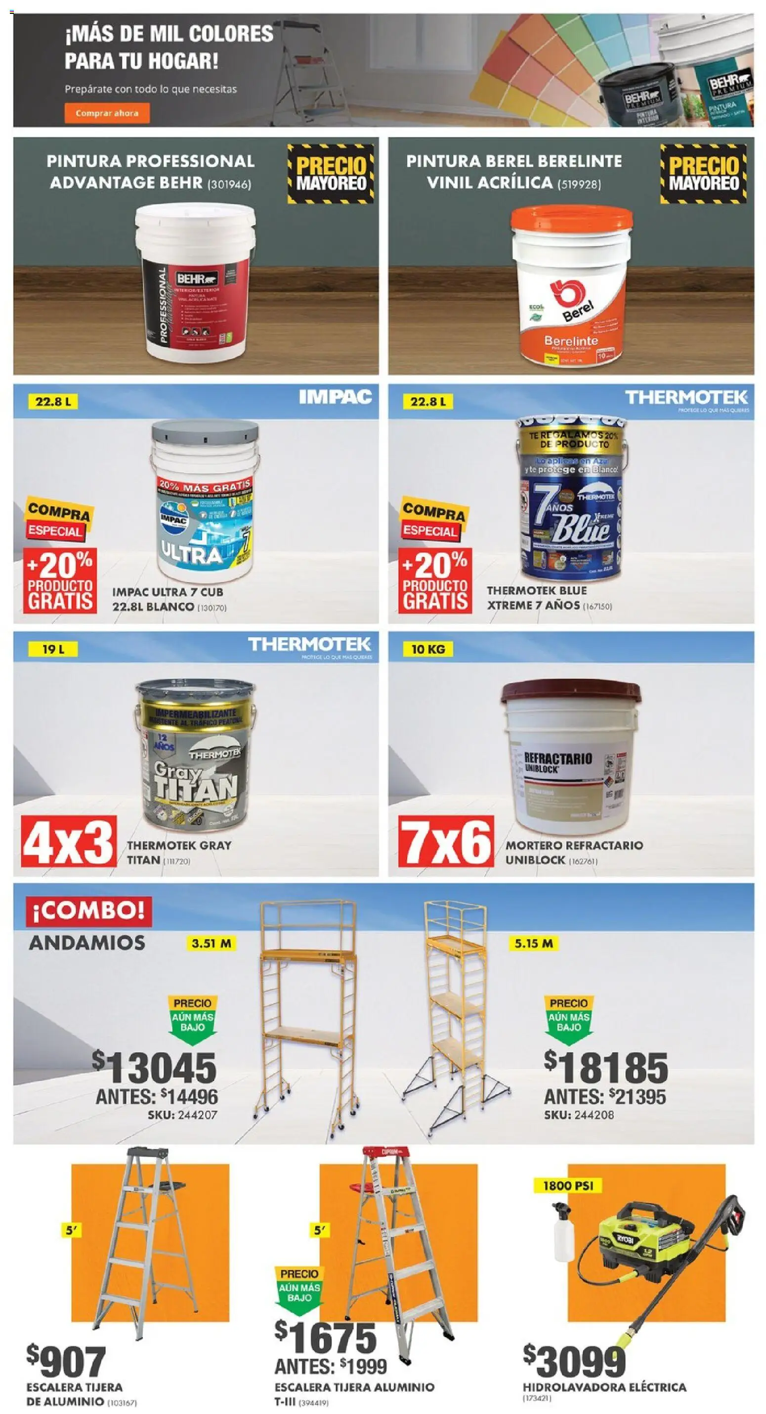 Vista previa las ofertas de la tienda Home Depot - Home Depot catálogo desde el 16/07/2026 