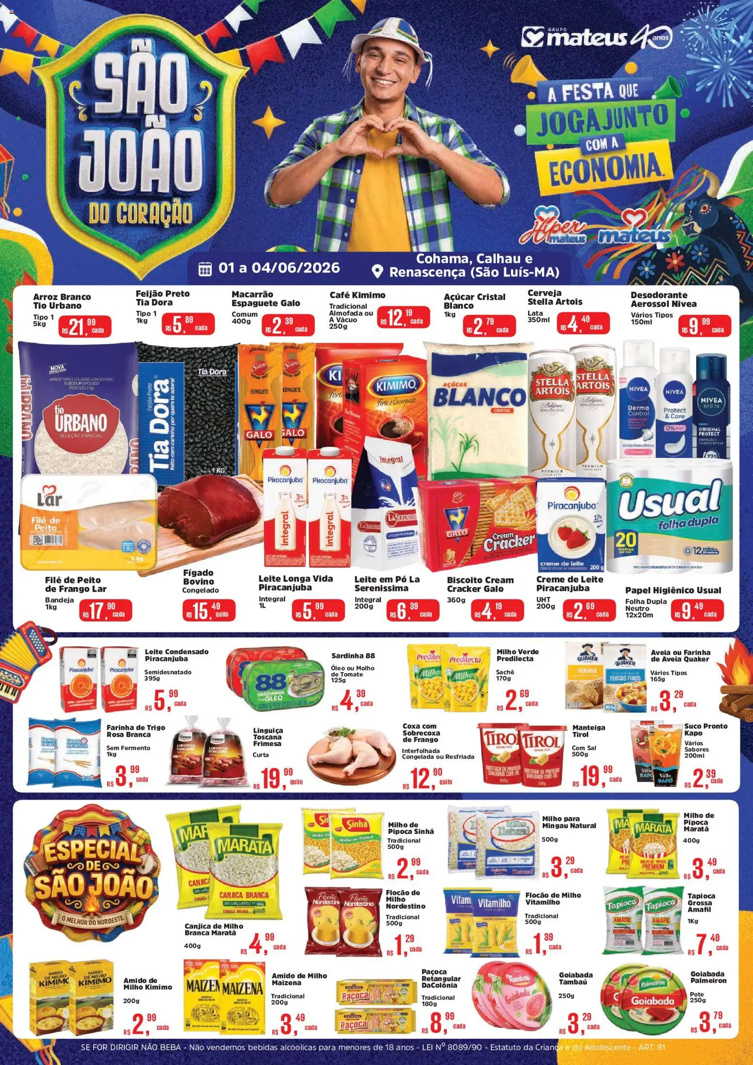 Pré-Visualização do folheto "Mateus - Ofertas da semana" da loja Mateus válido a partir de 01/06/2026
