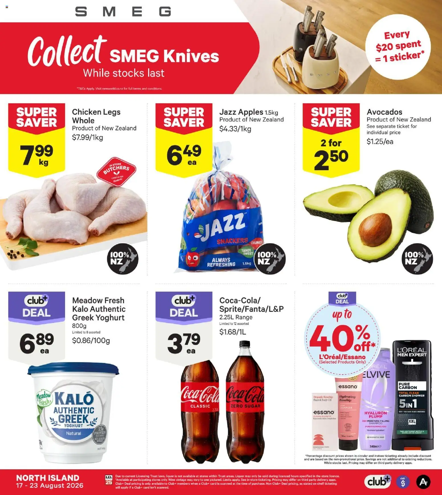 Preview of catalogue New World catalogue from shop New World valid 17 Aug 2026