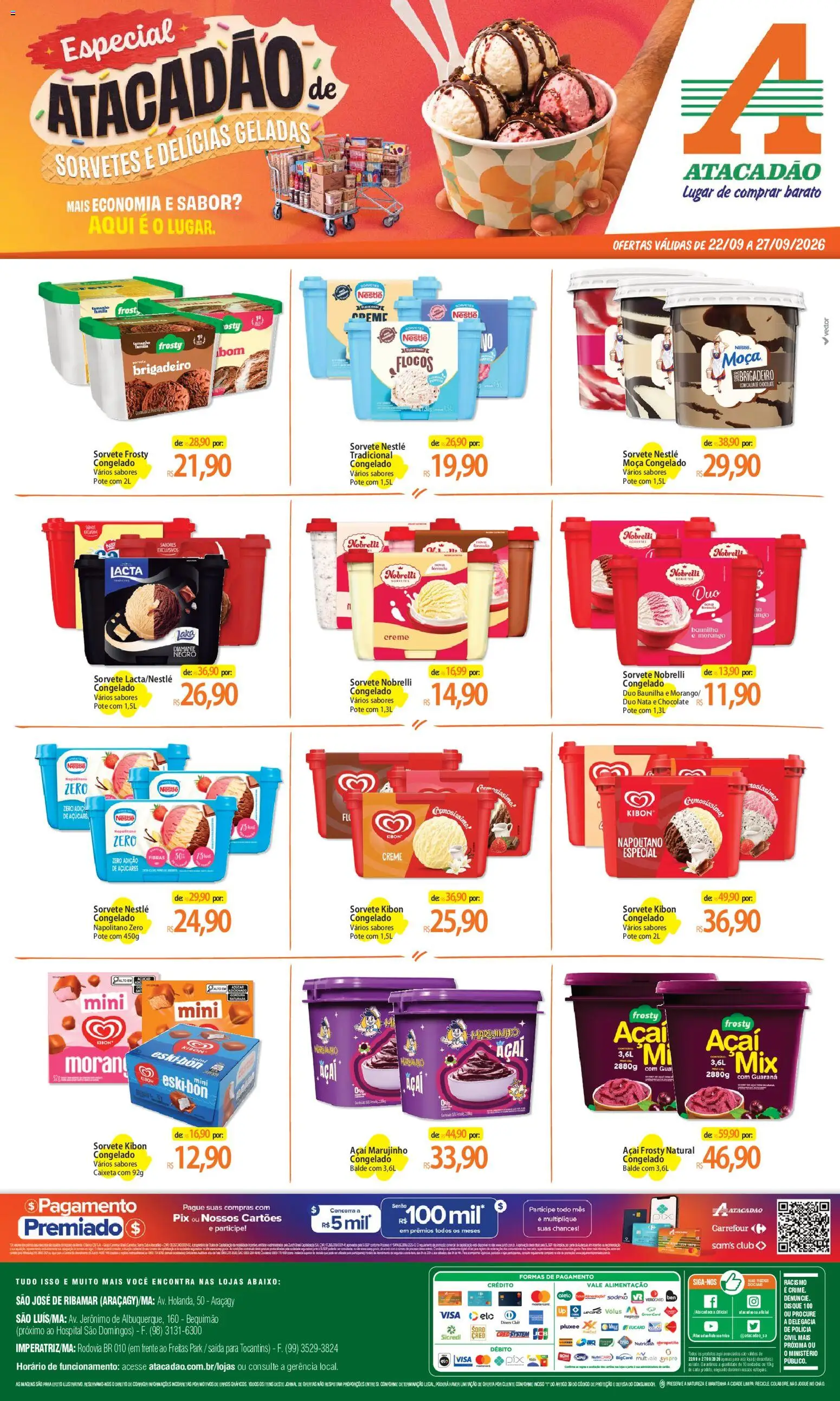 Pré-Visualização do folheto "Atacadão ofertas - MA" da loja Atacadão válido a partir de 22/09/2026