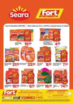 Pré-Visualização do folheto "Fort Atacadista ofertas Seara" da loja Fort Atacadista válido a partir de 01/07/2026