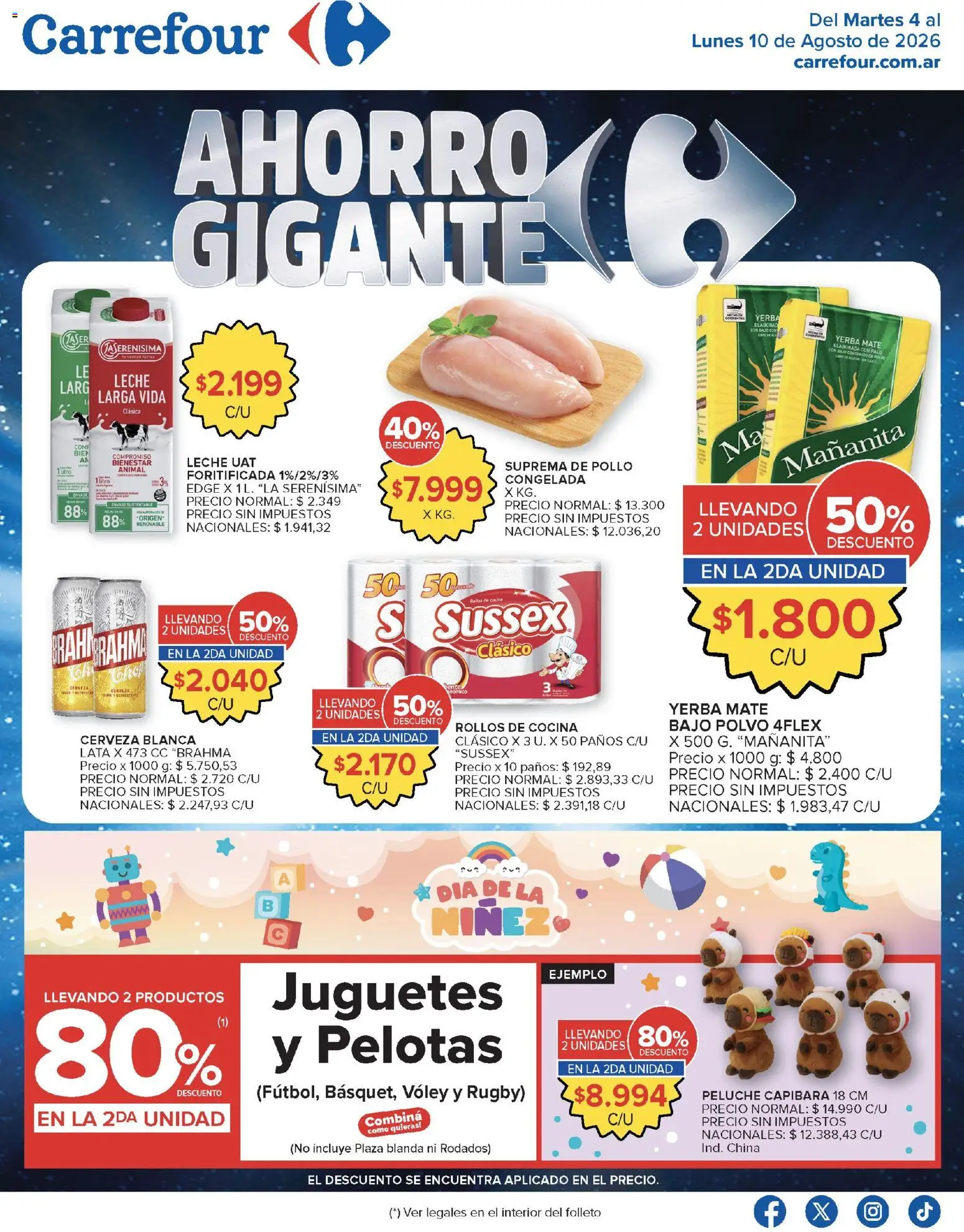 Vista previa del folleto de la tienda Carrefour válido desde el 04/08/2026 