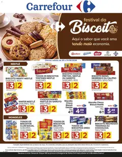 Pré-Visualização do folheto "Carrefour ofertas Festival dos Biscoitos" da loja Carrefour válido a partir de 21/08/2026