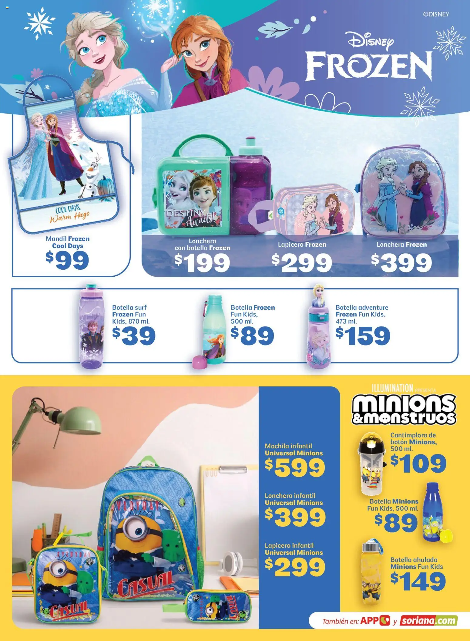 Vista previa las ofertas de la tienda Soriana - Soriana Regresa a clases ¡Bien listo! Híper Nacional desde el 13/08/2026 