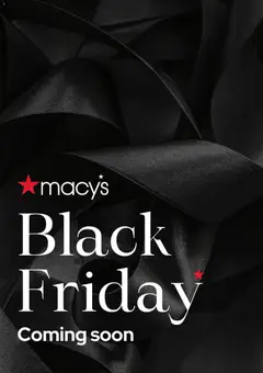 Ad Preview of Macy's Macy's Black Friday Notice from 10/19/2026